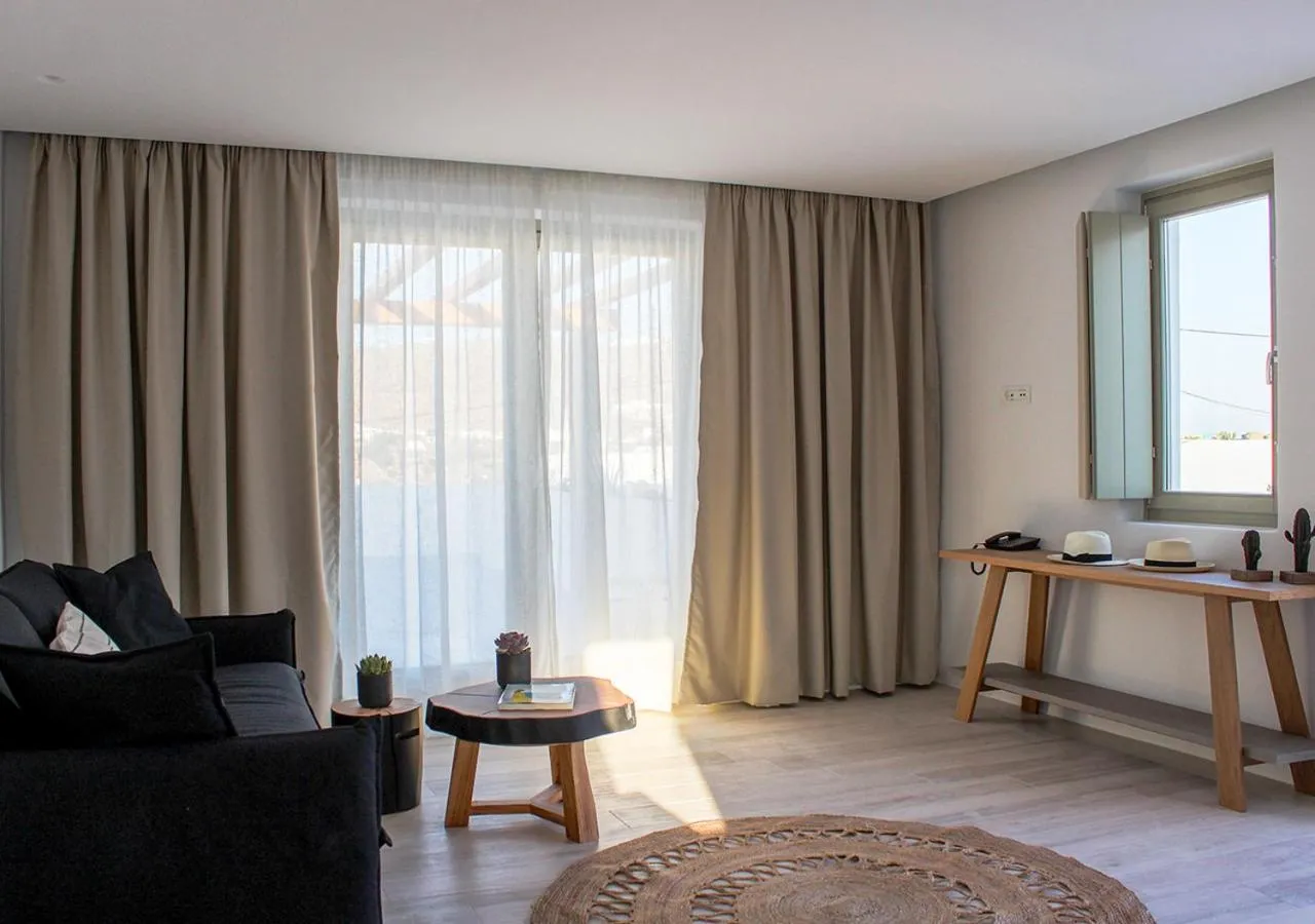 Living room in Mykonos Cactus
