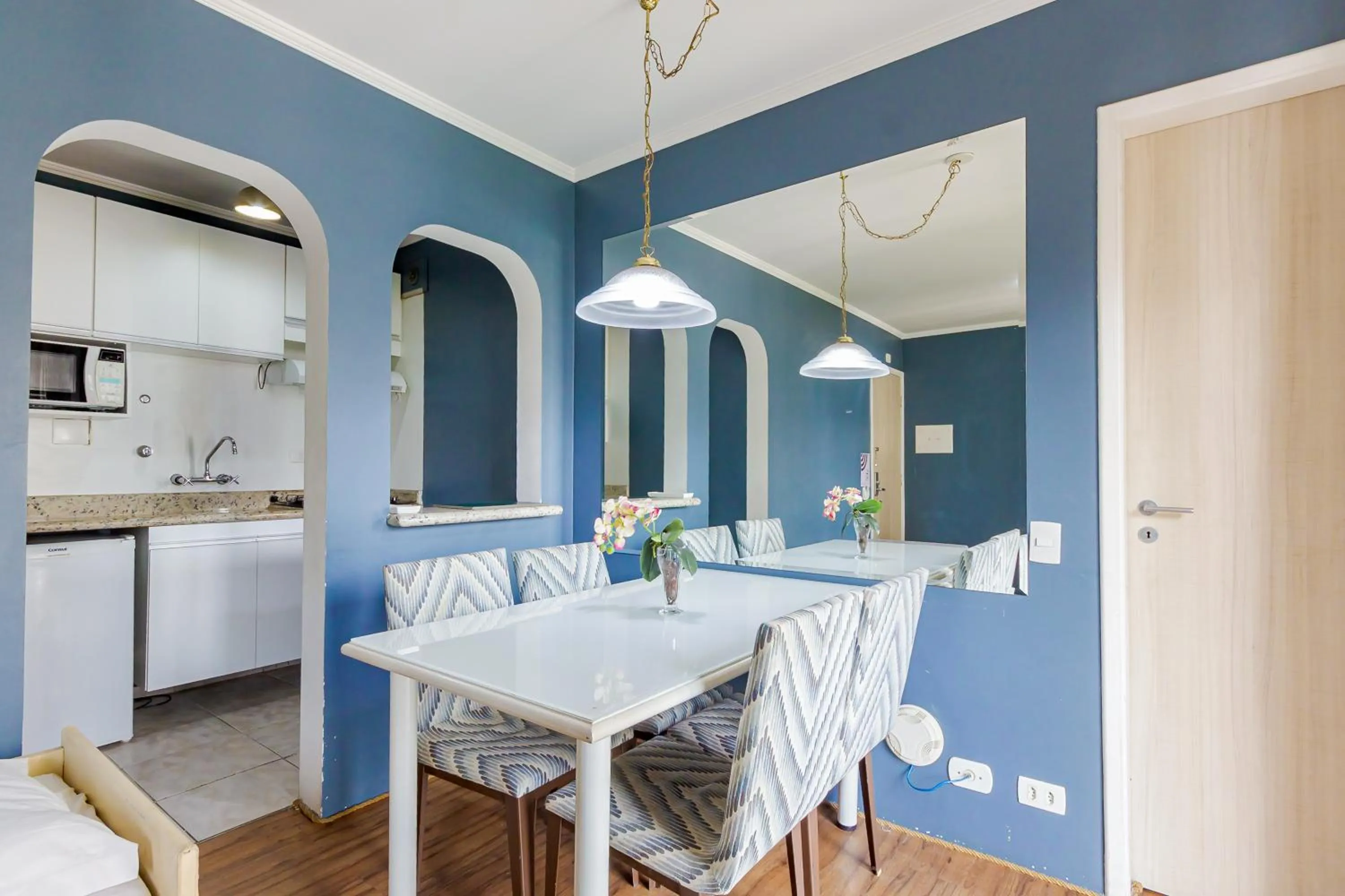 Seating area in Paulista Flat