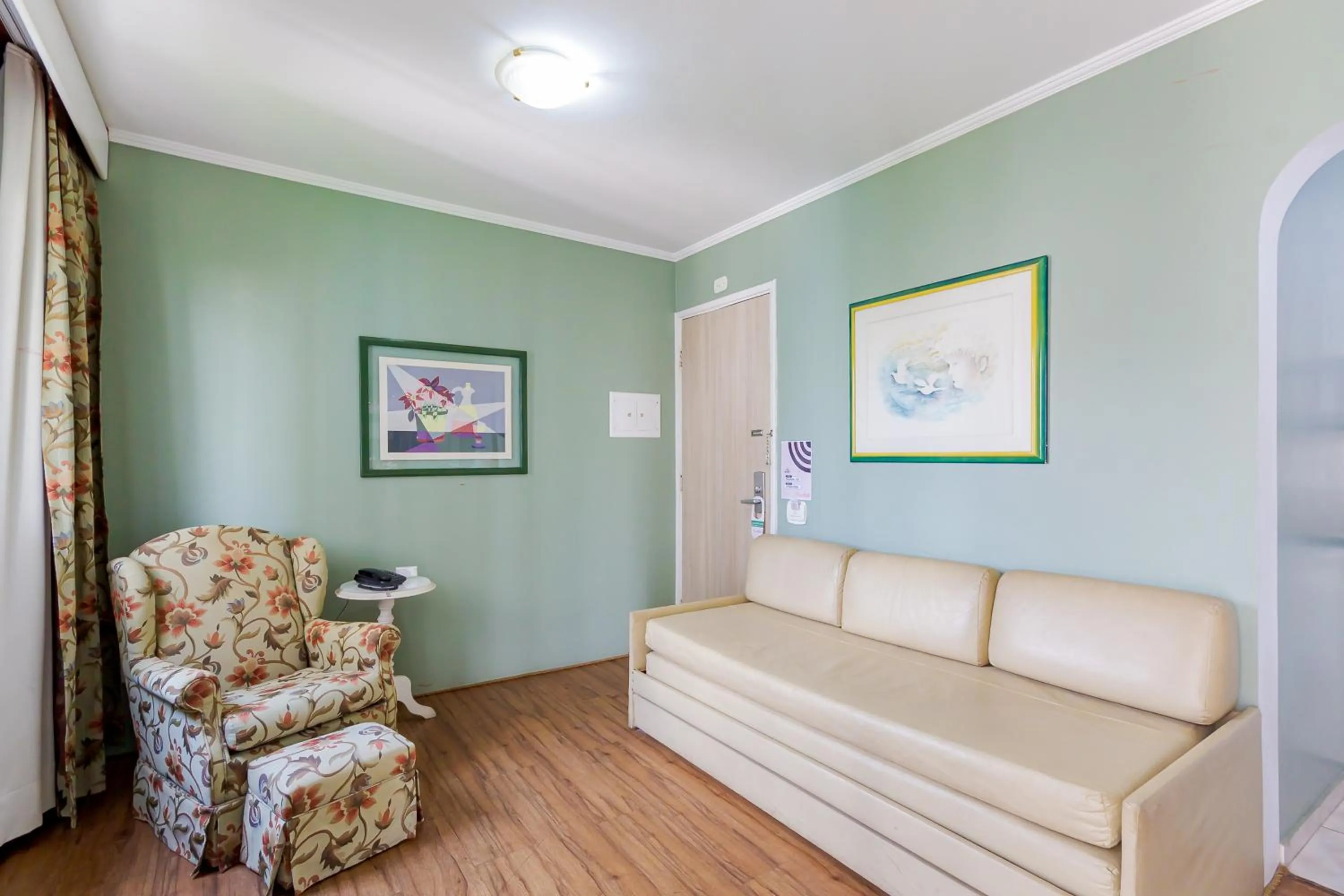 Living room in Paulista Flat