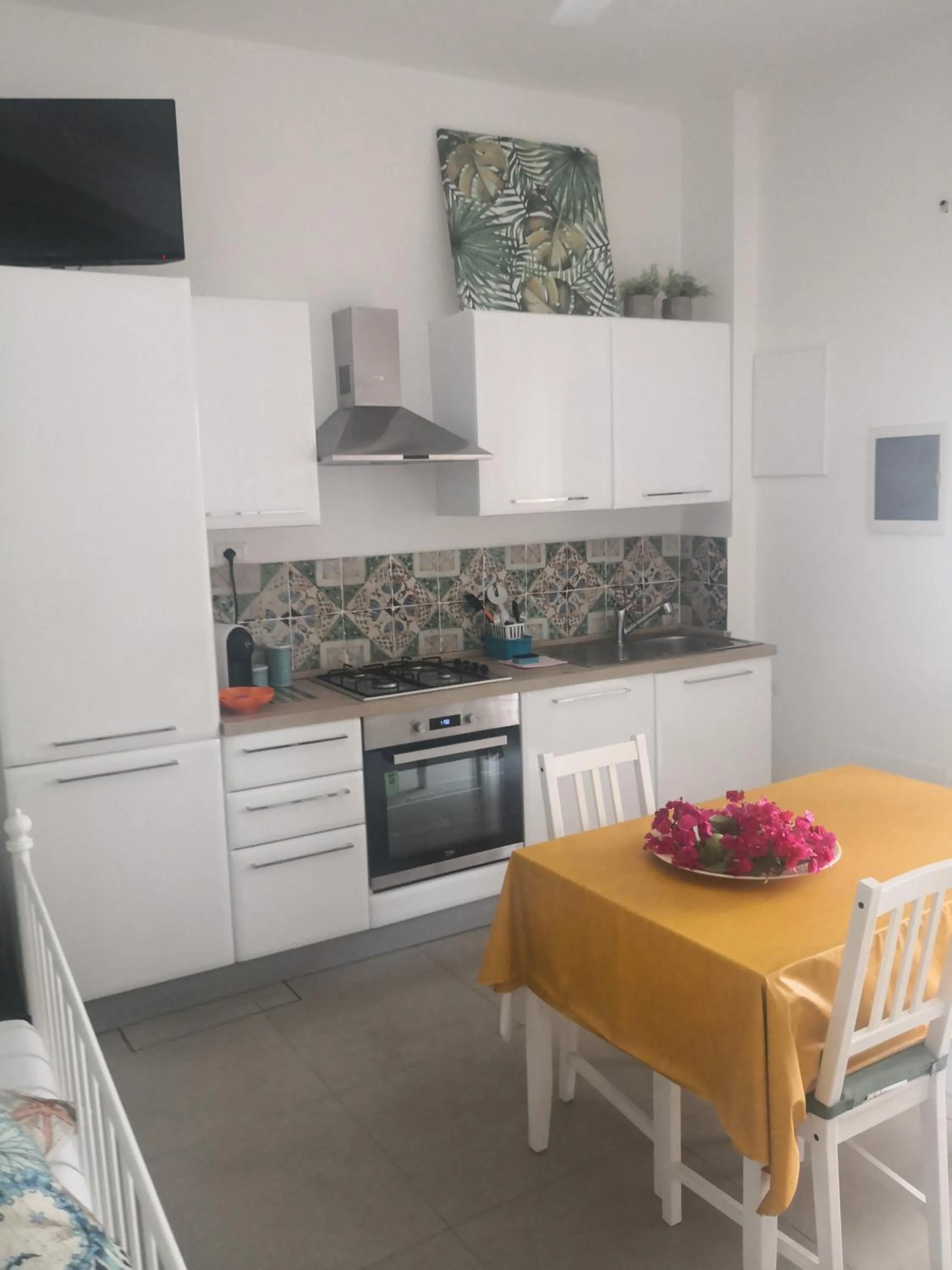 Kitchen or kitchenette in Casa Vacanze Gloria