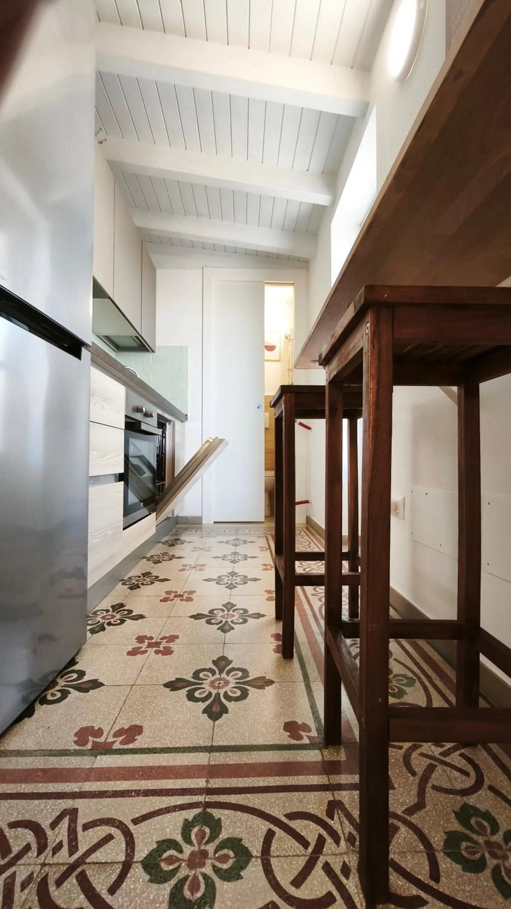 Kitchen or kitchenette in Casa Vacanze Gloria