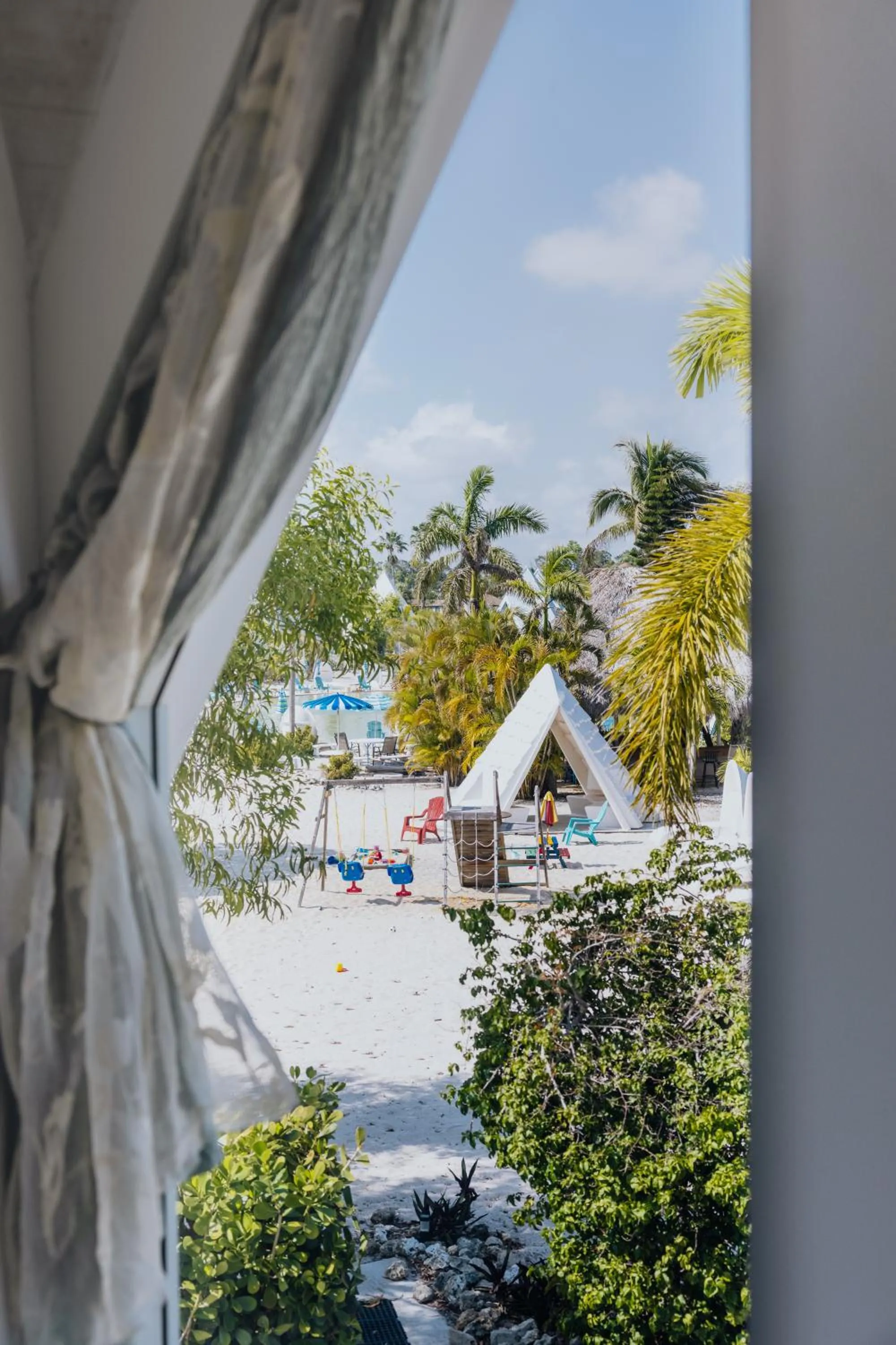 Children play ground in Pyramids in Florida