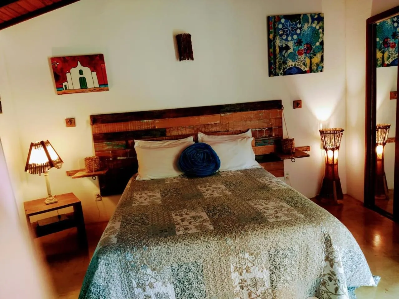 Bed in Guest House Villa 2 Santos