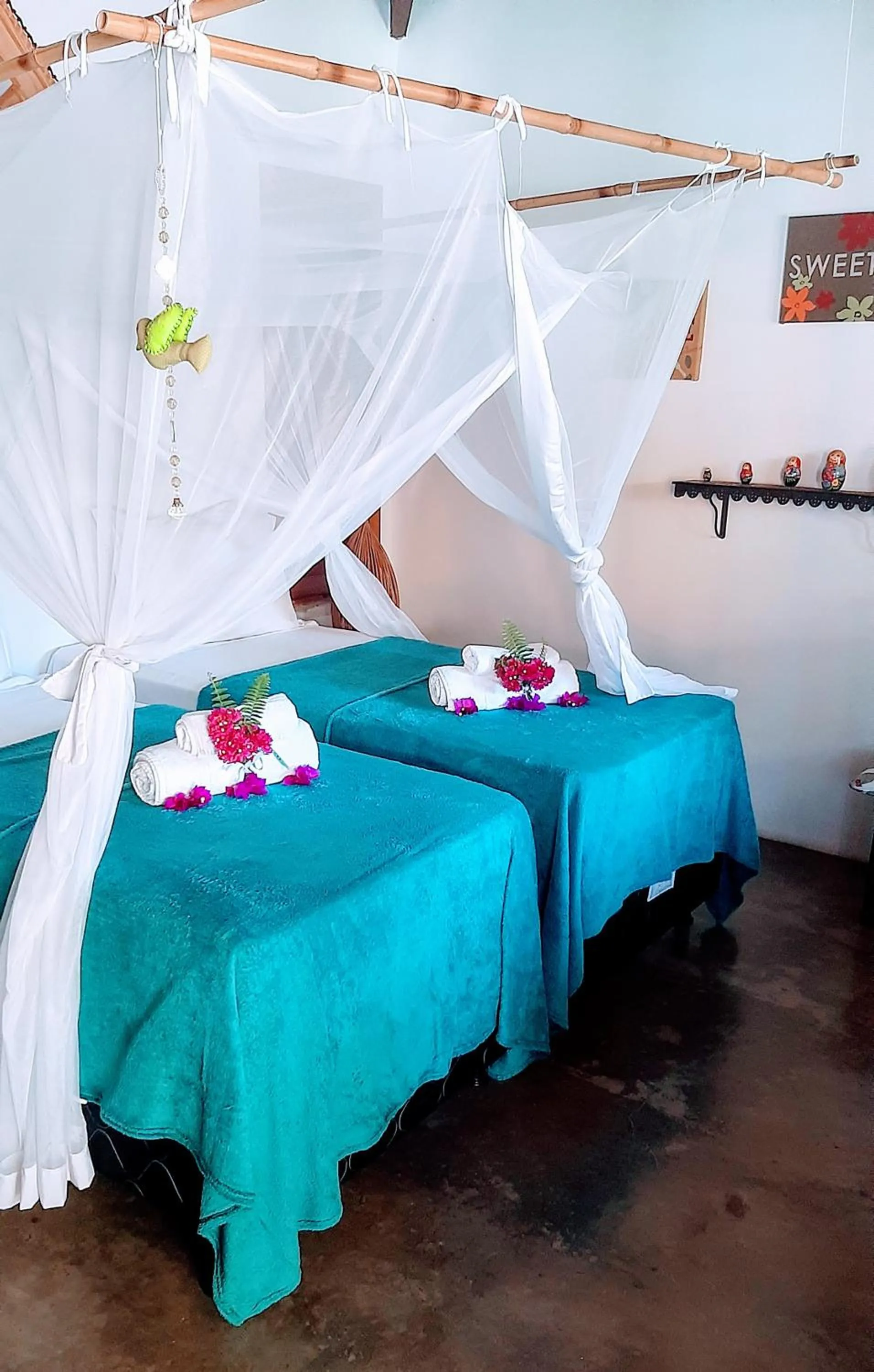 Bed in Guest House Villa 2 Santos