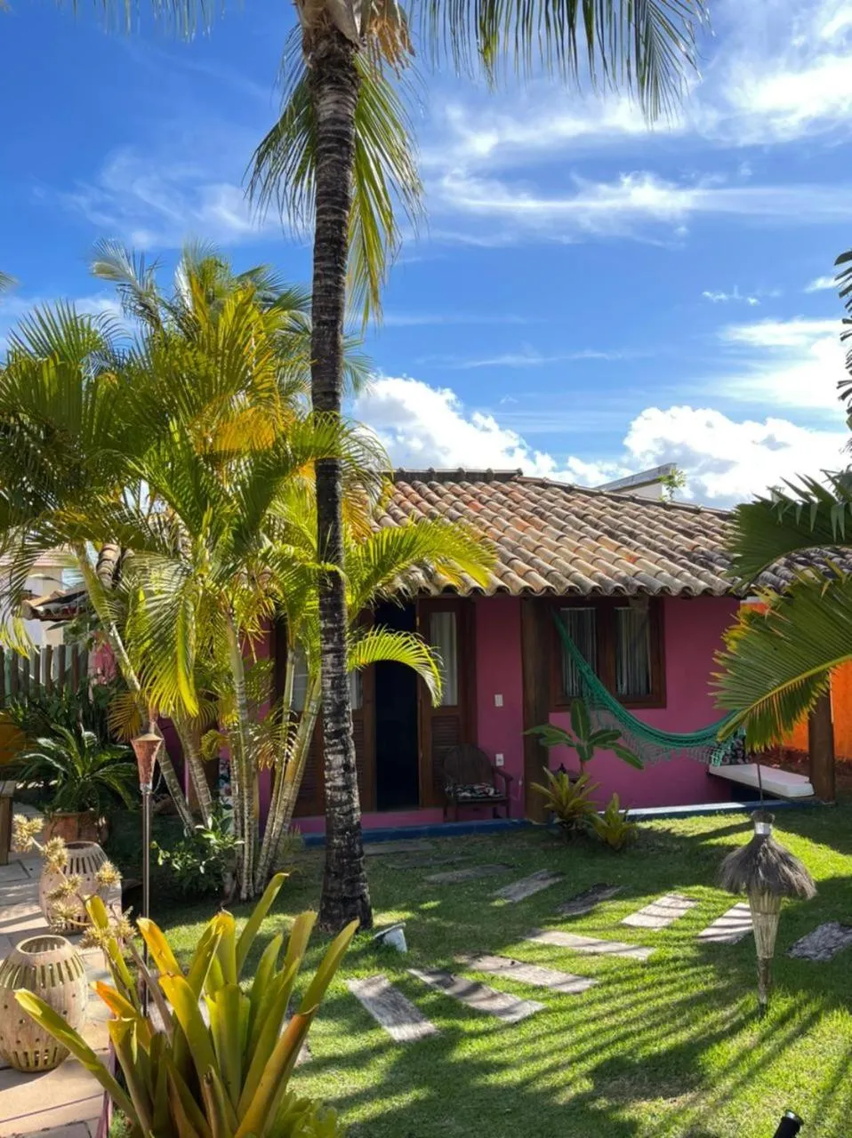 Garden view in Guest House Villa 2 Santos