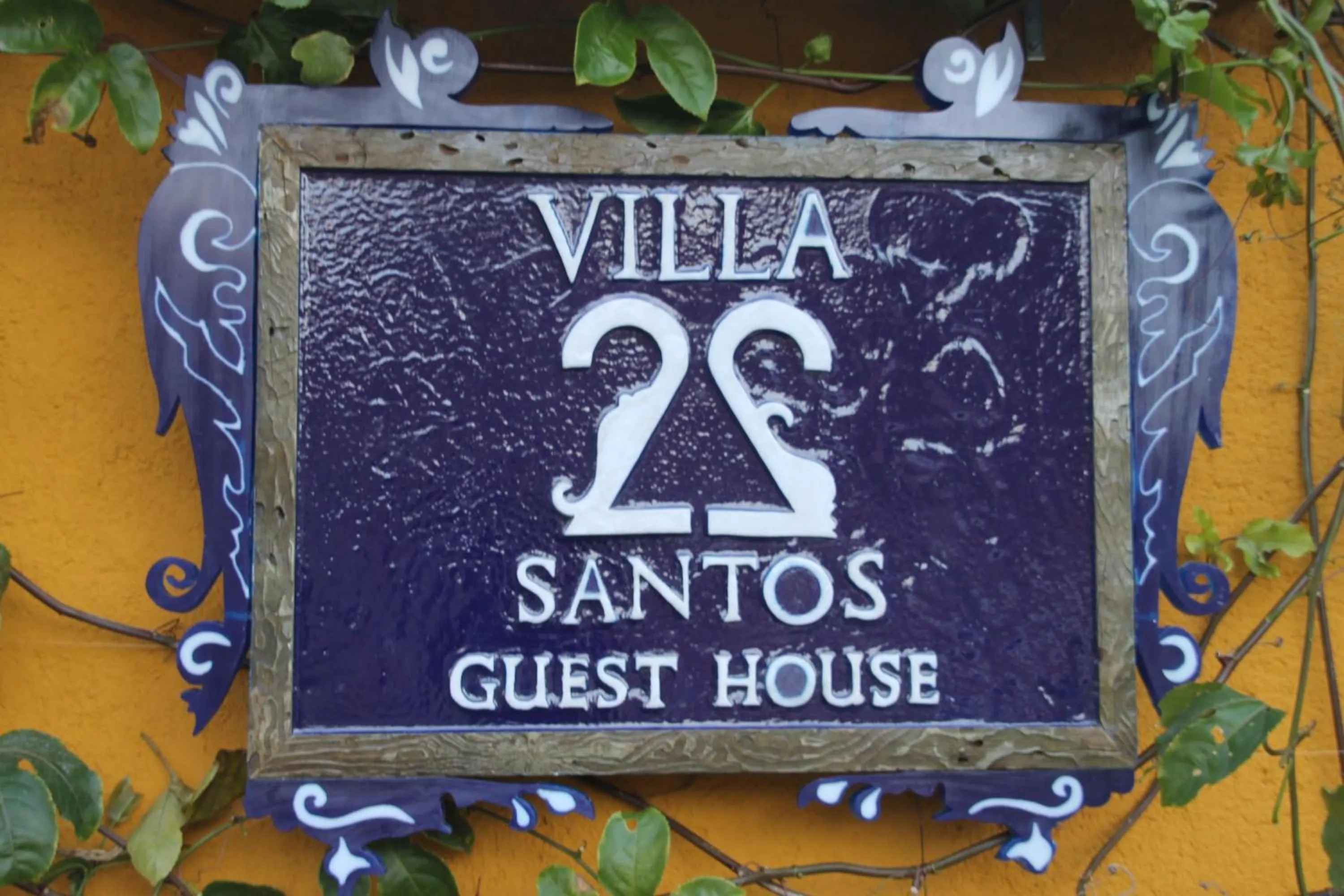 Decorative detail in Guest House Villa 2 Santos