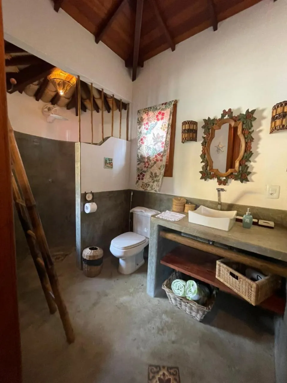 Toilet in Guest House Villa 2 Santos