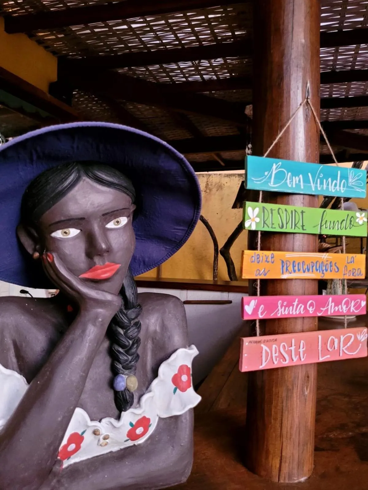 Decorative detail in Guest House Villa 2 Santos