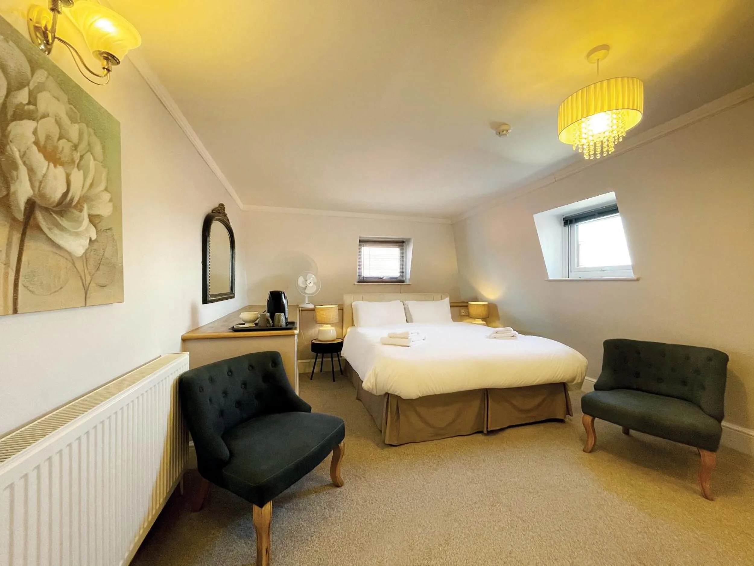 Bed in Dukes Folly Hotel