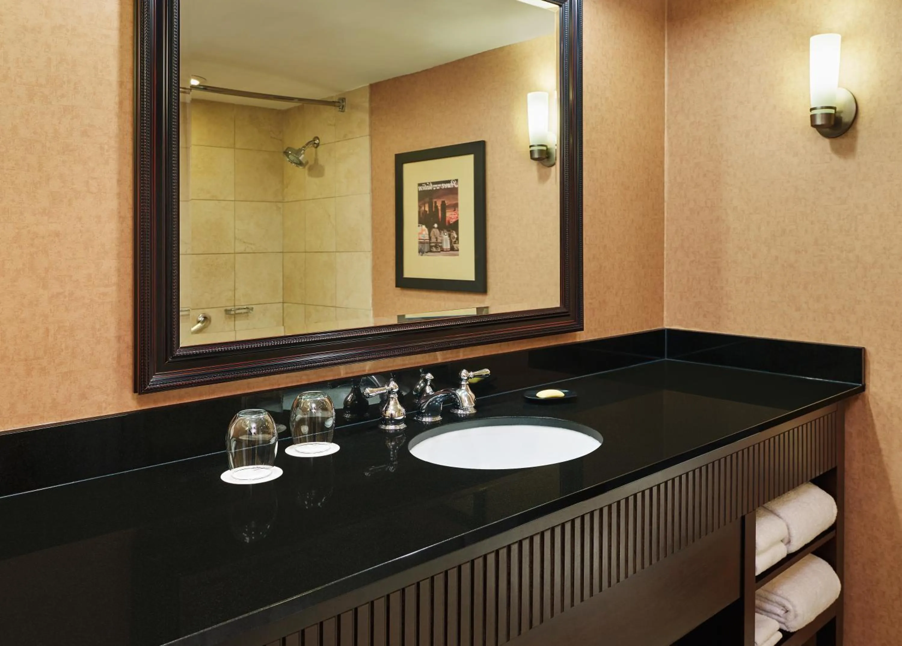 Bathroom in Sheraton Lisle Naperville Hotel