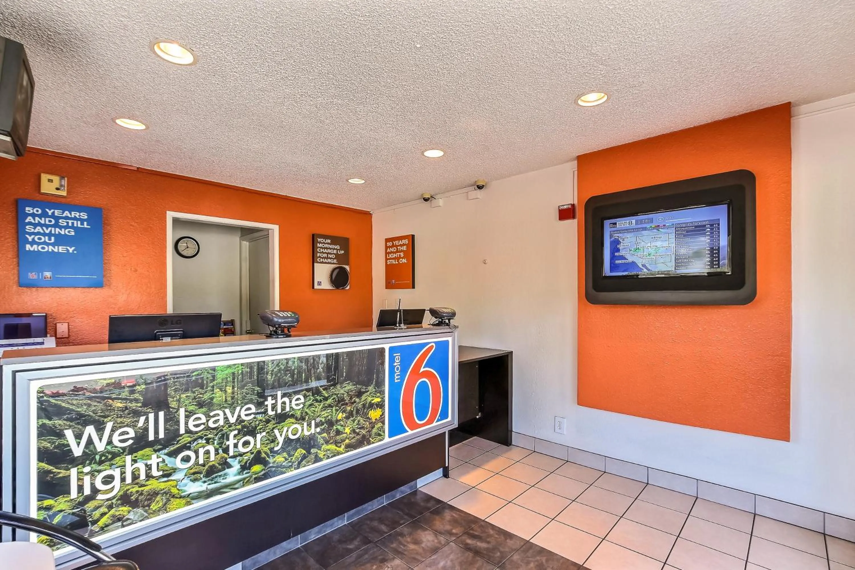 Lobby or reception in Motel 6-Pleasanton, CA