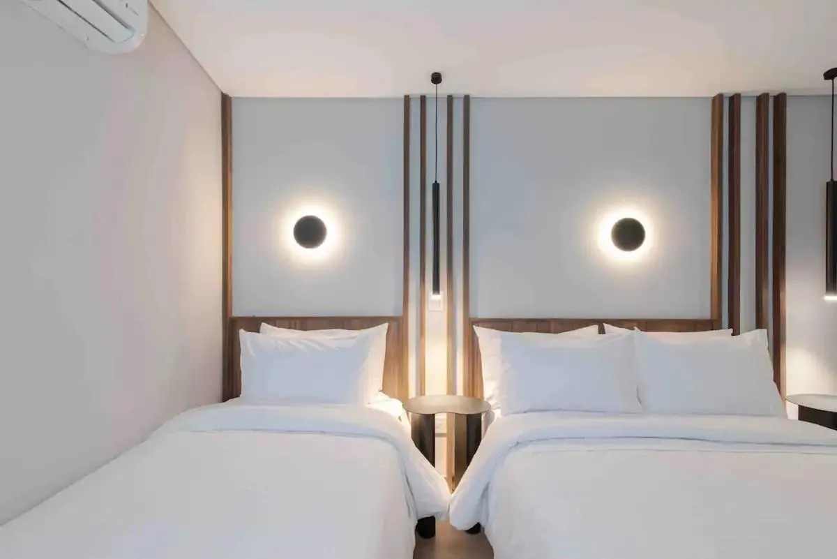 Bed in Hotel Lincoln