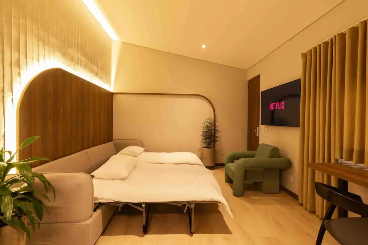 Bed in Hotel Lincoln