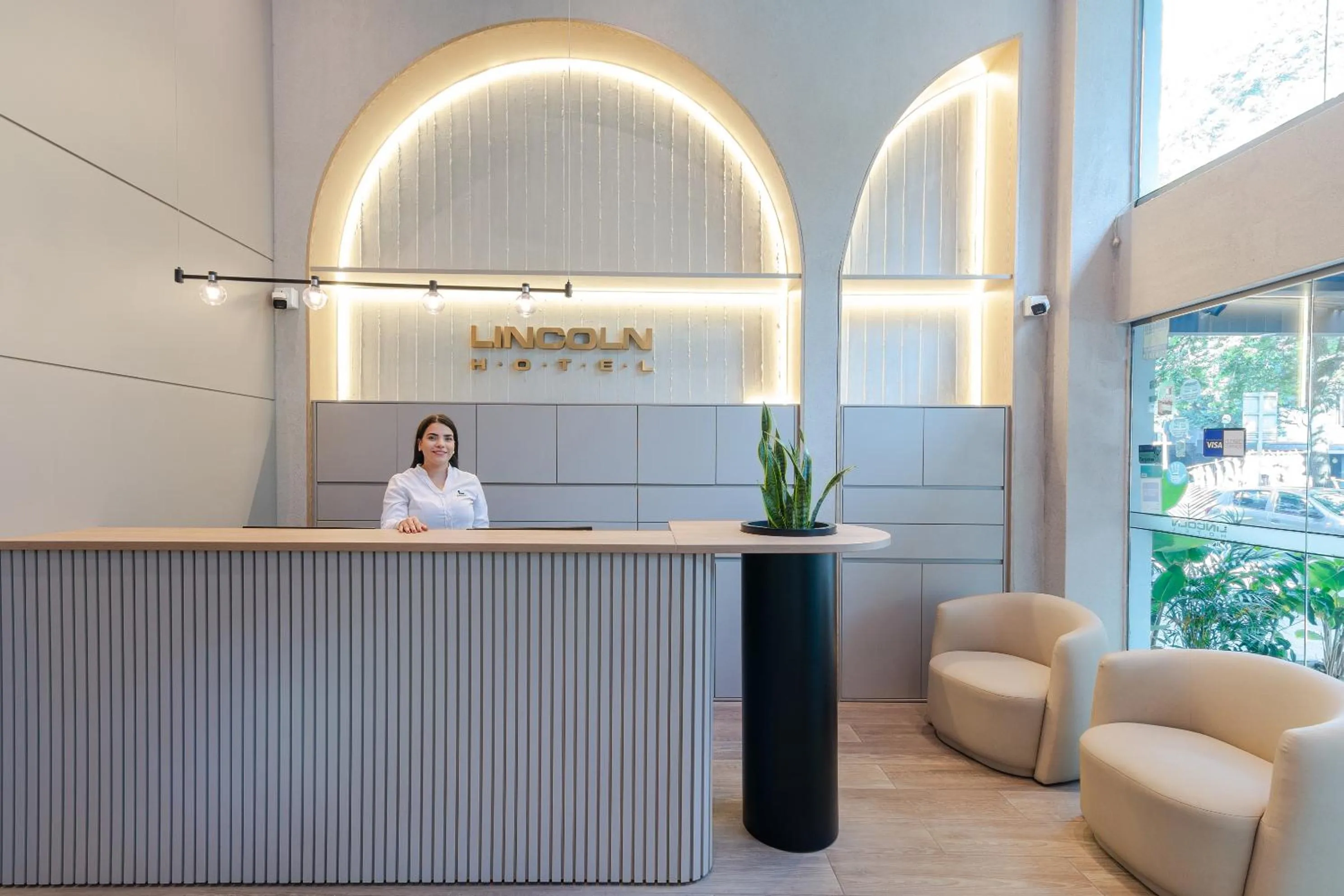 Lobby or reception in Hotel Lincoln