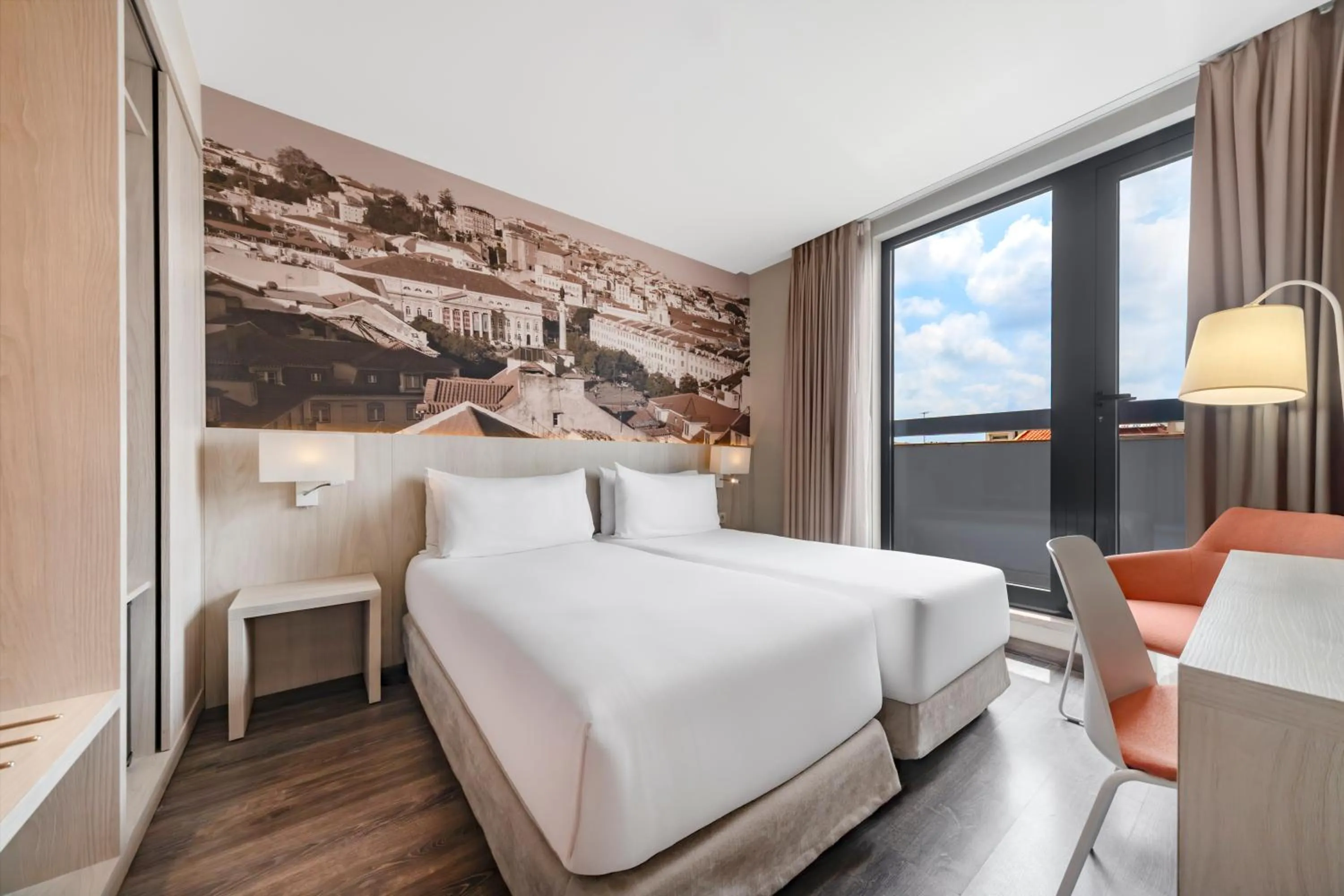 Bedroom, Bed in EXE Liberdade