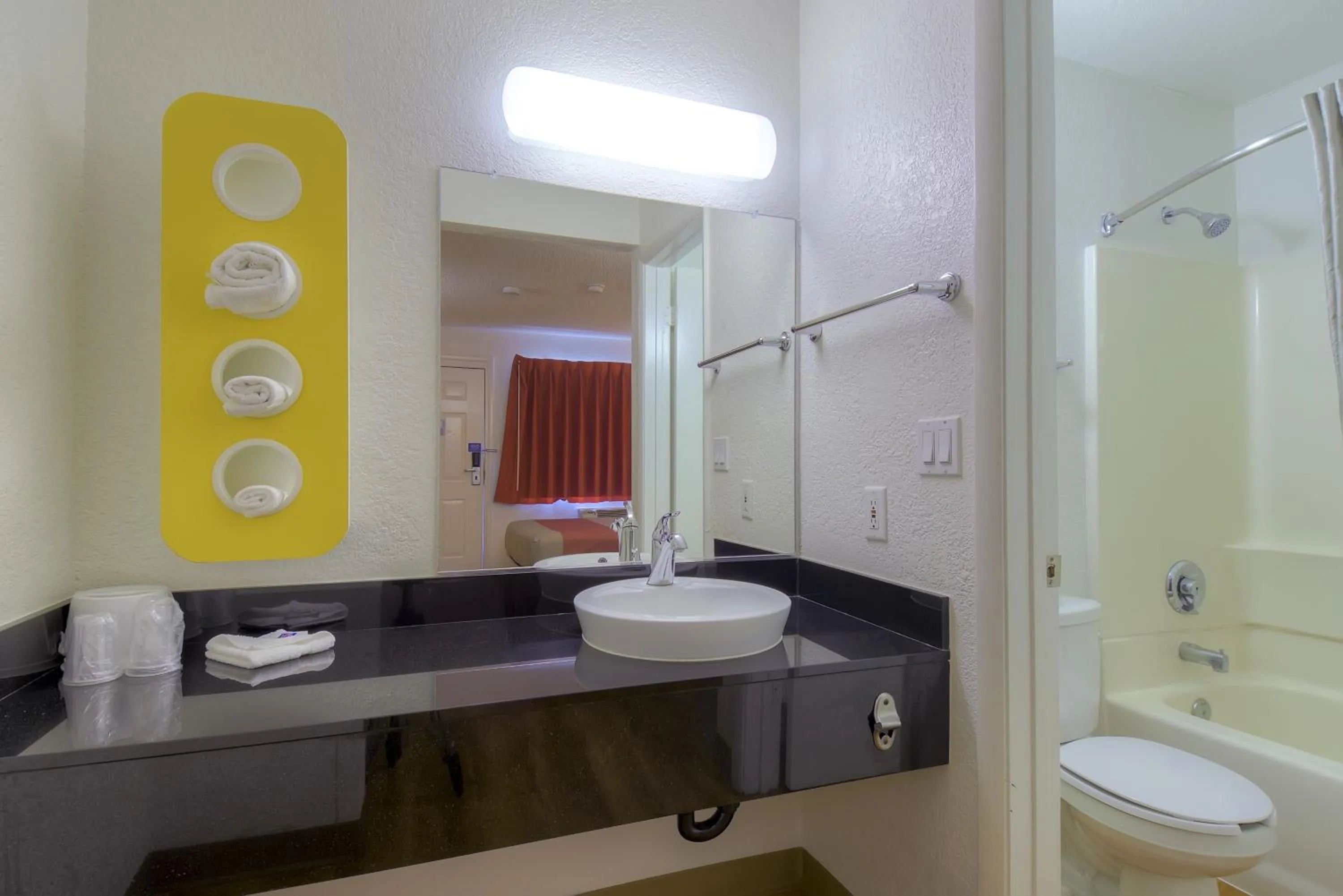 Shower in Motel 6 Las Vegas, NV – I-15 Stadium