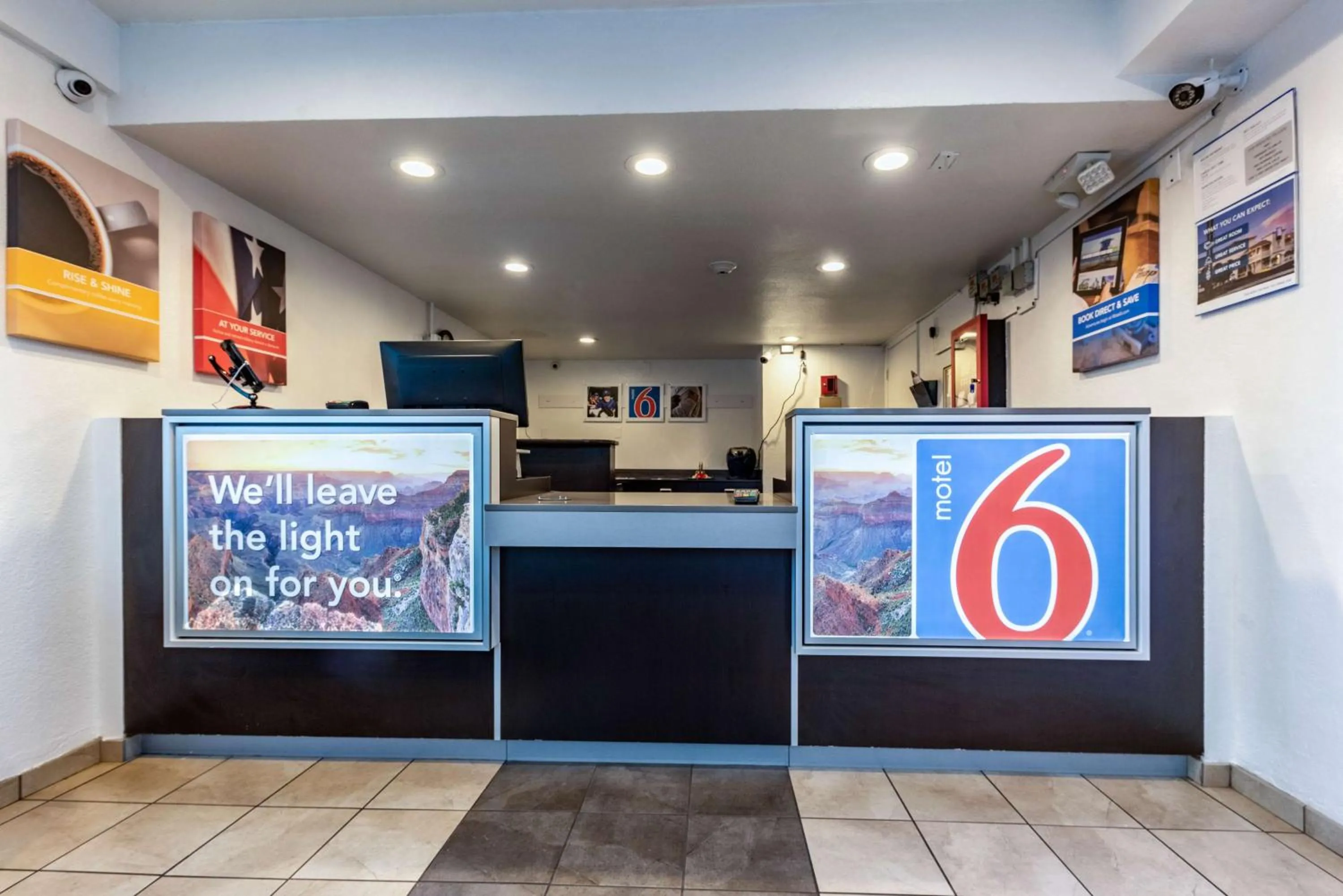 Property logo or sign in Motel 6-North Richland Hills, TX