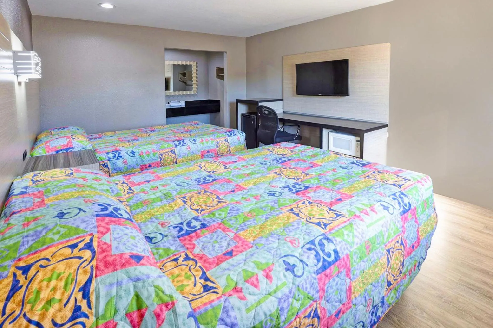 Bedroom, Bed in Super 7 Inn by Hotel O Dallas I 20