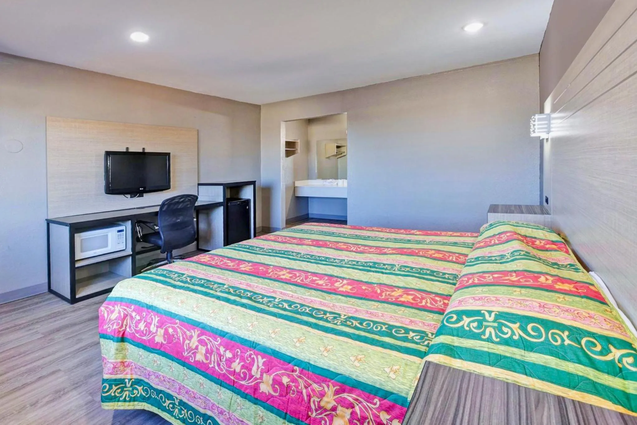 Bedroom, Bed in Super 7 Inn by Hotel O Dallas I 20