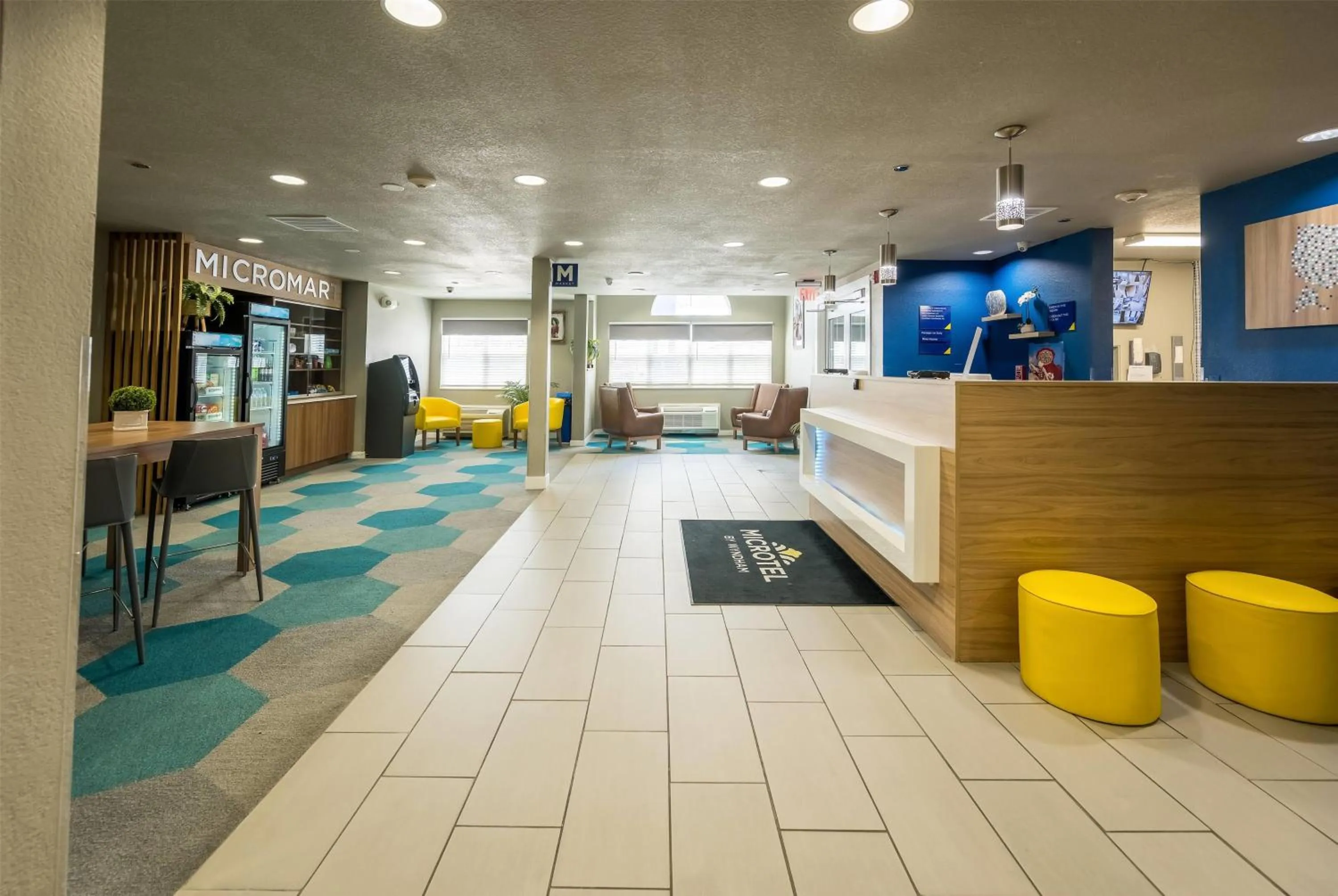 Lobby or reception in Microtel Inn & Suites Cheyenne