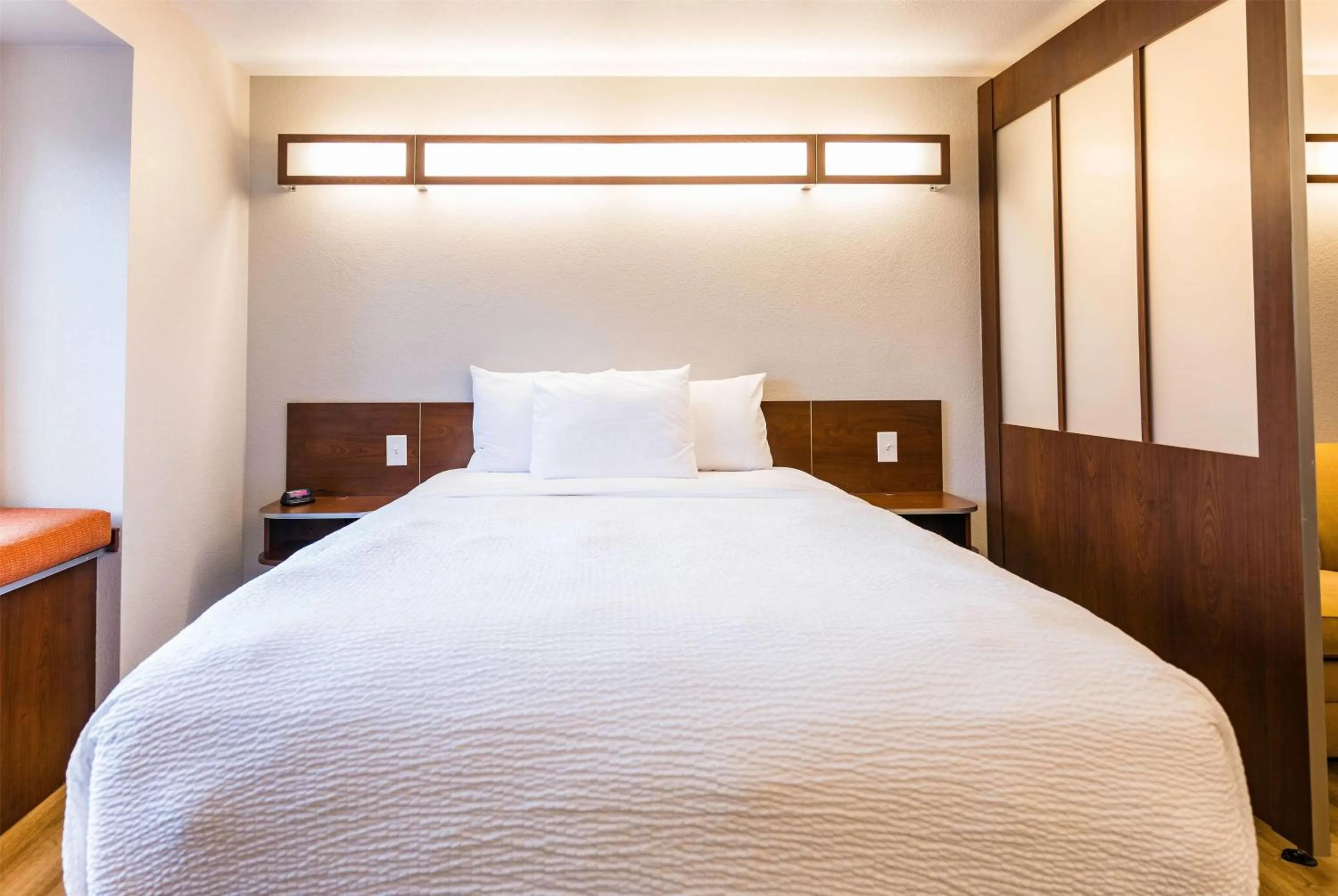 Photo of the whole room, Bed in Microtel Inn & Suites Cheyenne