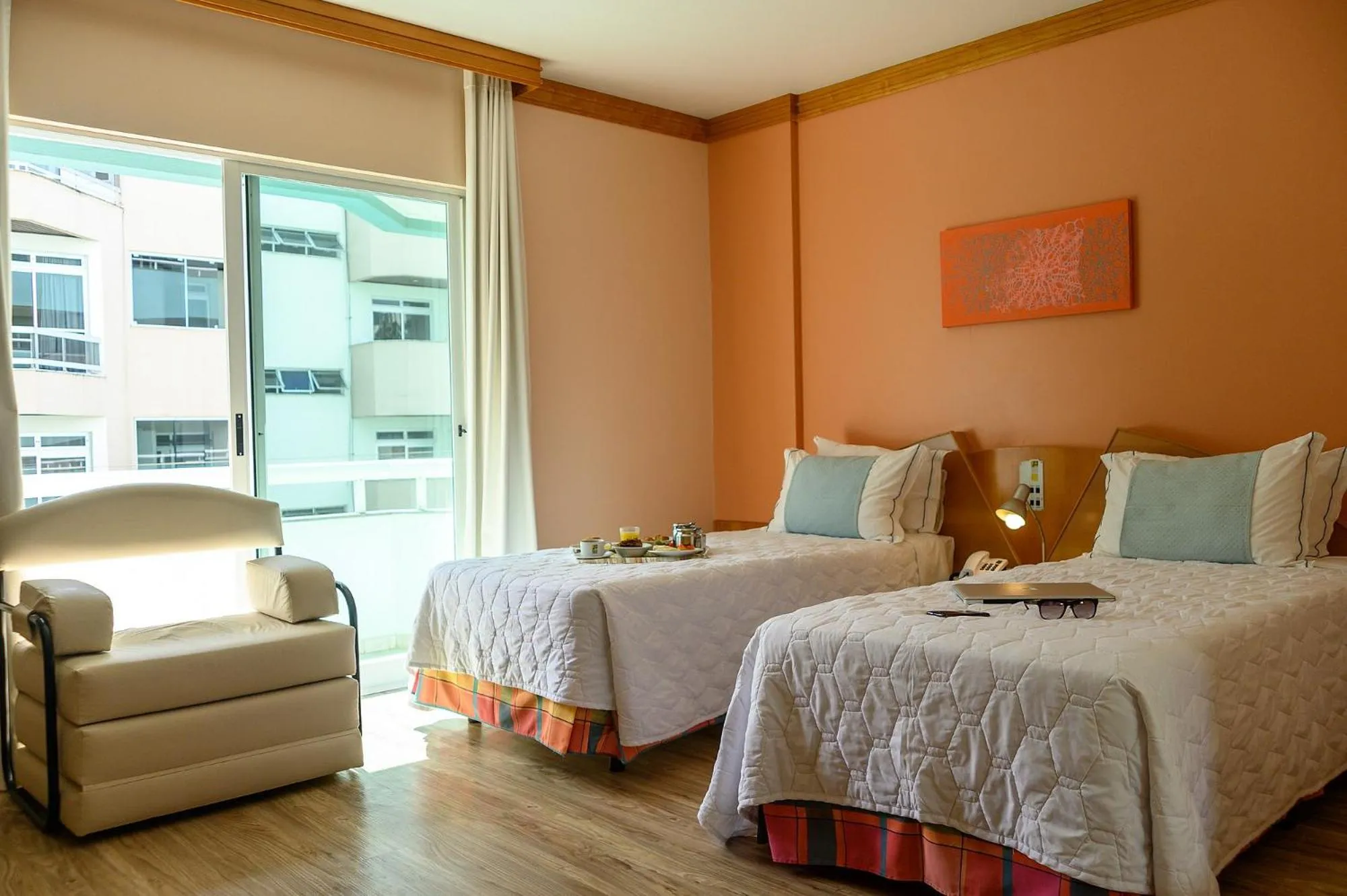 Bed in Solis Praia Hotel Itapema