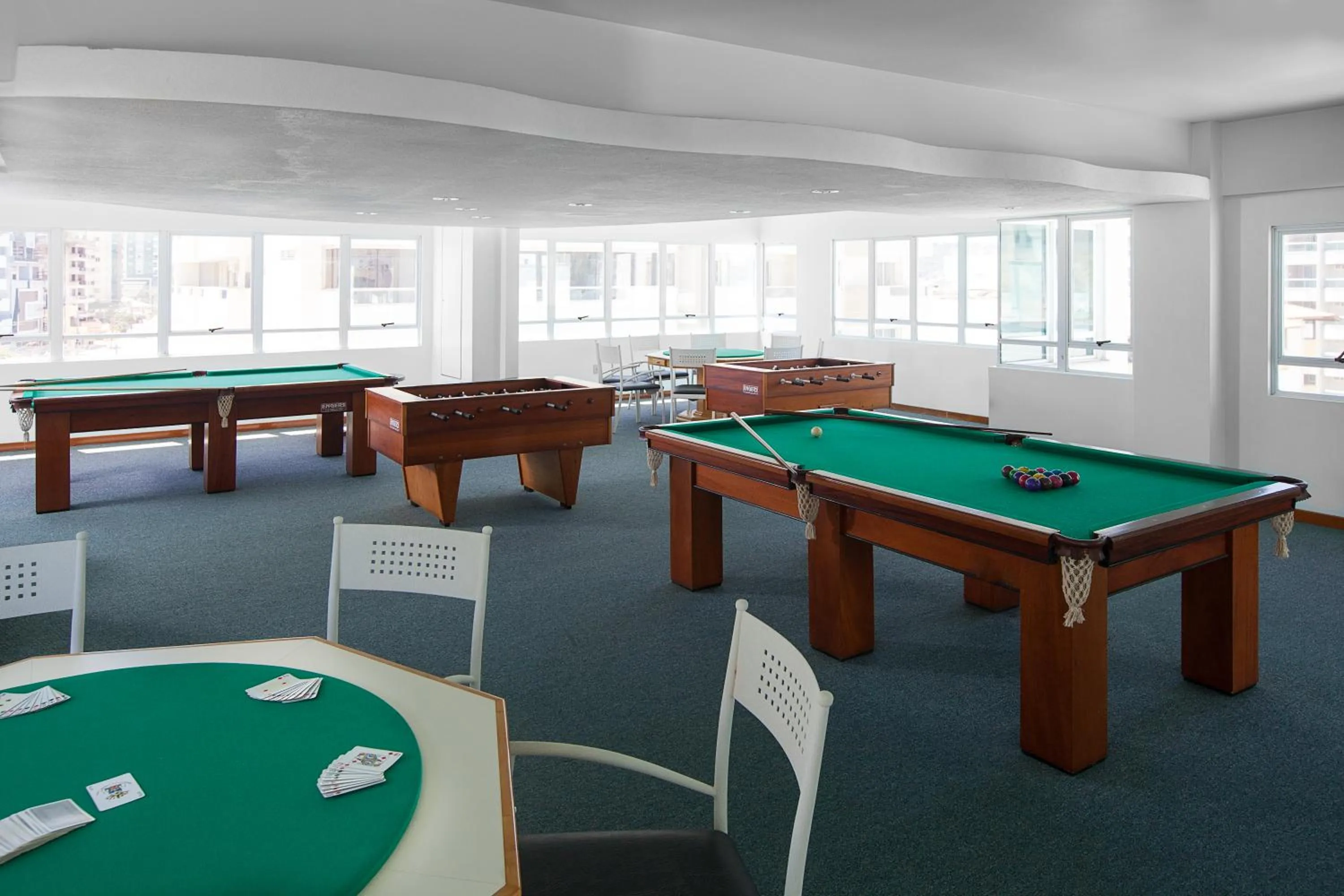 Game Room in Solis Praia Hotel Itapema