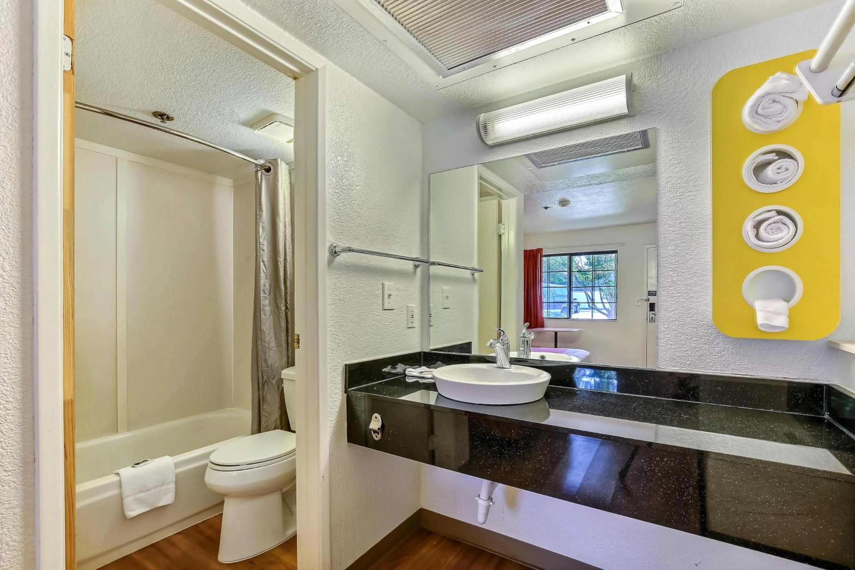 Bathroom in Motel 6-Livermore, CA