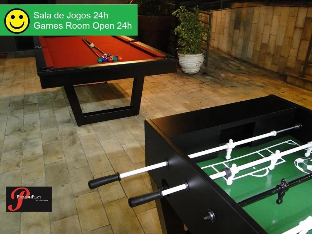 Billiard in Premium Flats Berrini - Boutique Hotel & Spa