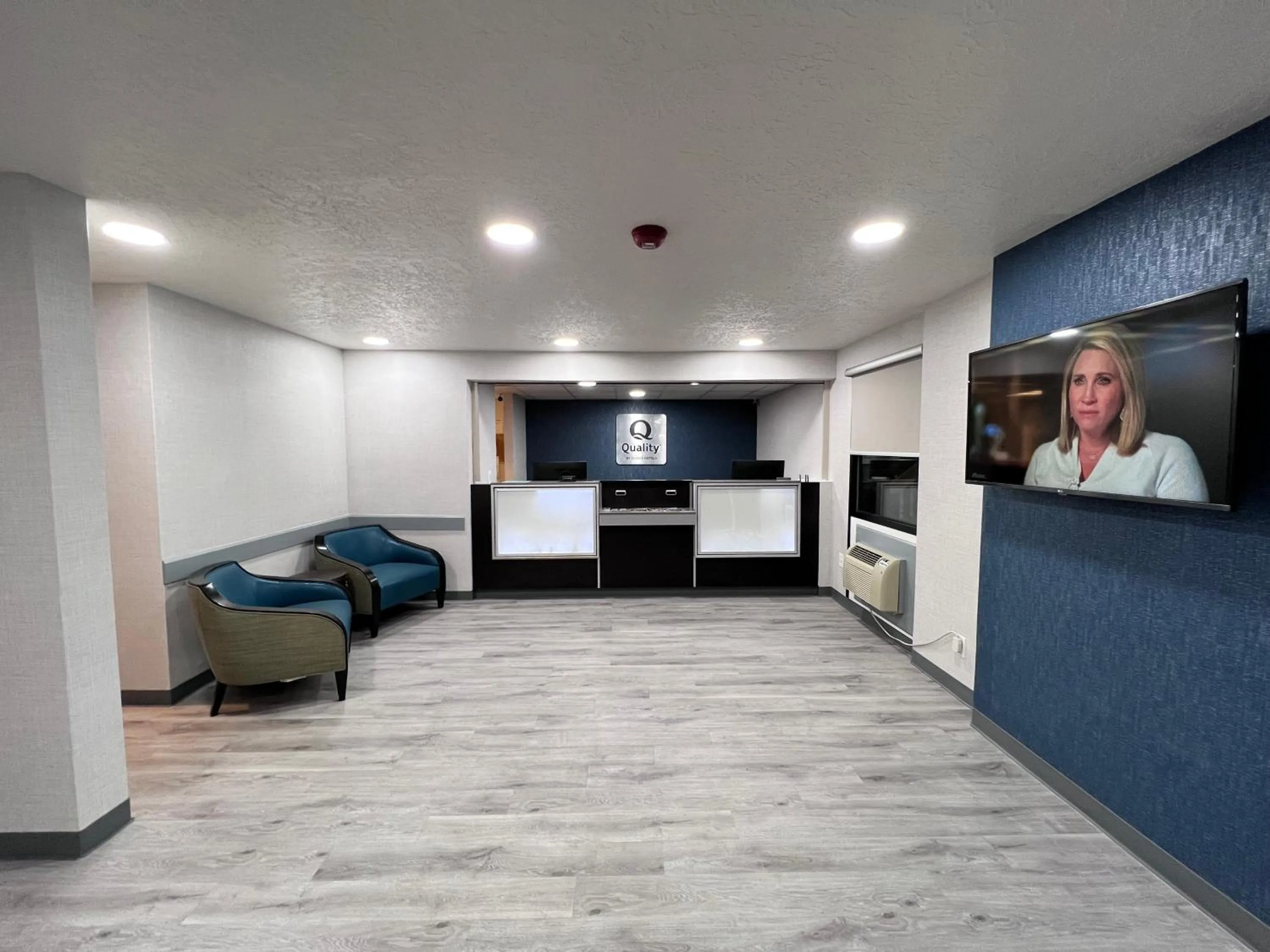 Lobby or reception in Quality Inn Santa Fe New Mexico