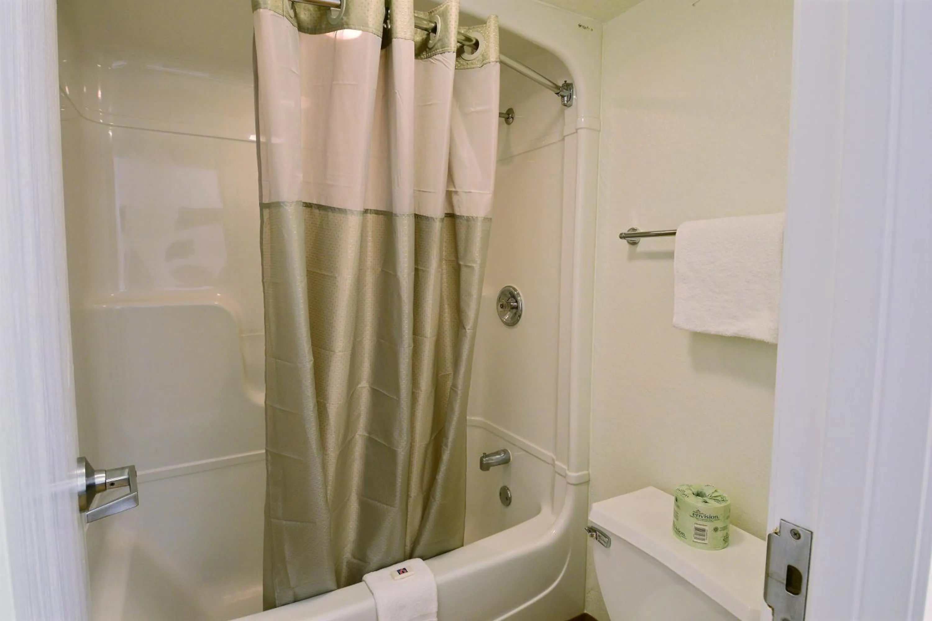 Shower in Motel 6-Tewksbury, MA - Boston