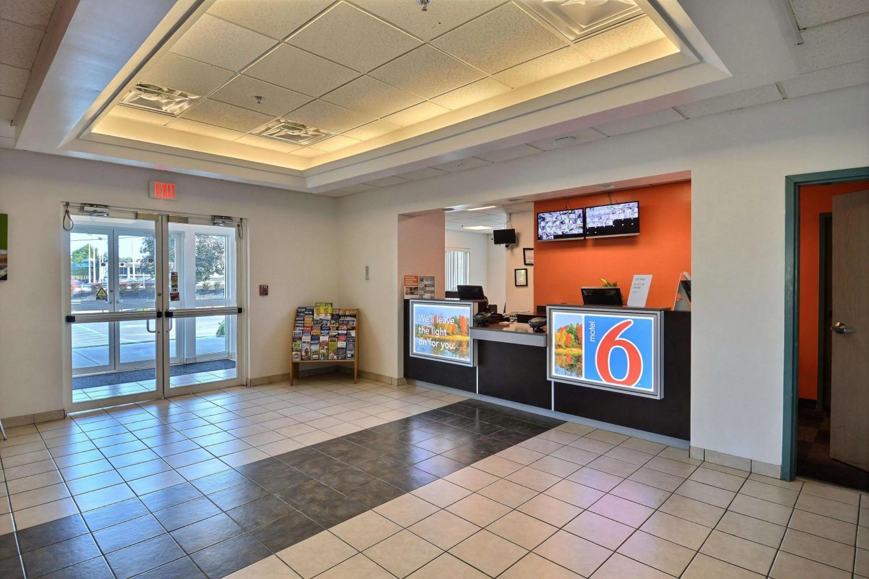 Property logo or sign in Motel 6-Tewksbury, MA - Boston