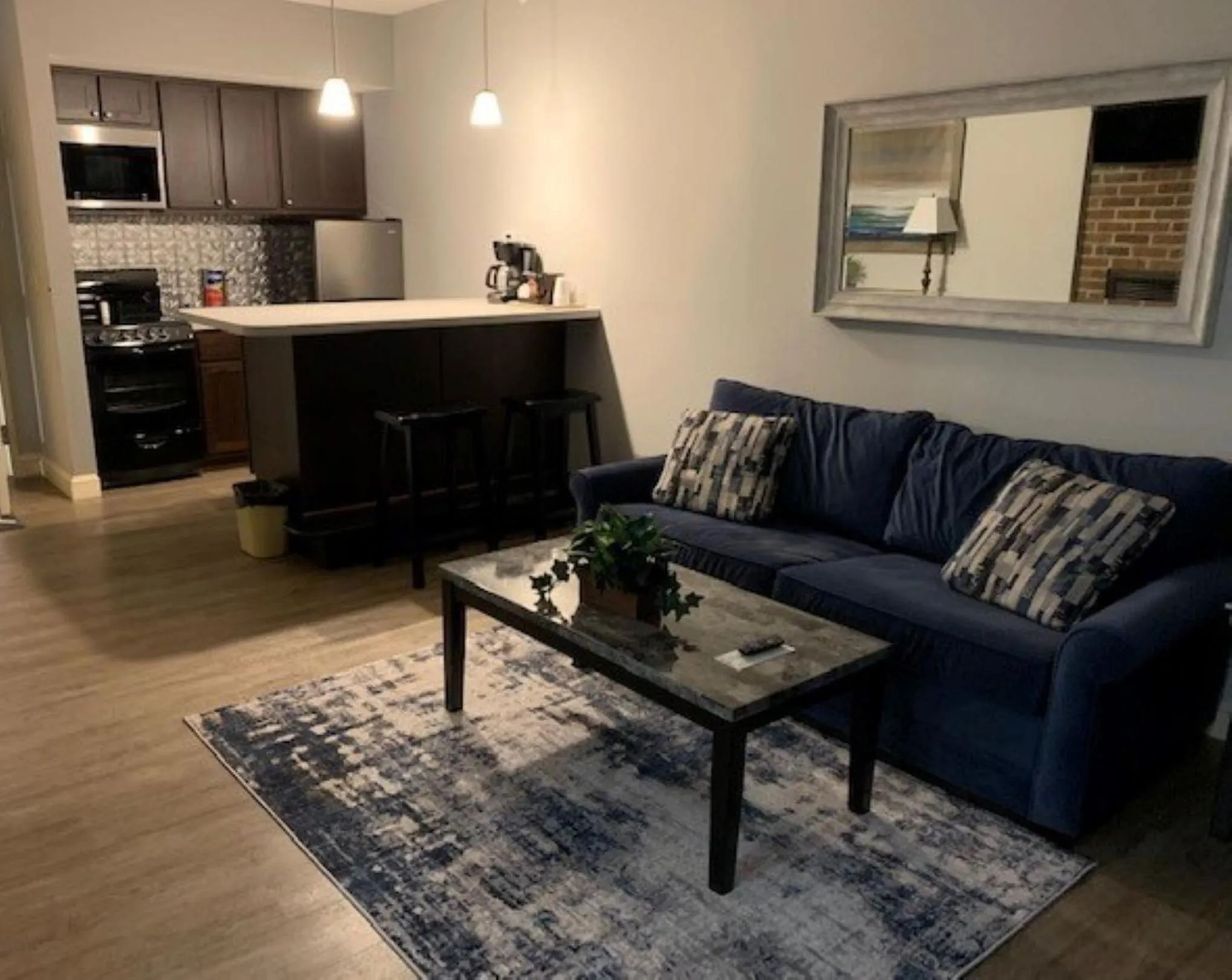 Kitchen or kitchenette in McCoy's Inn