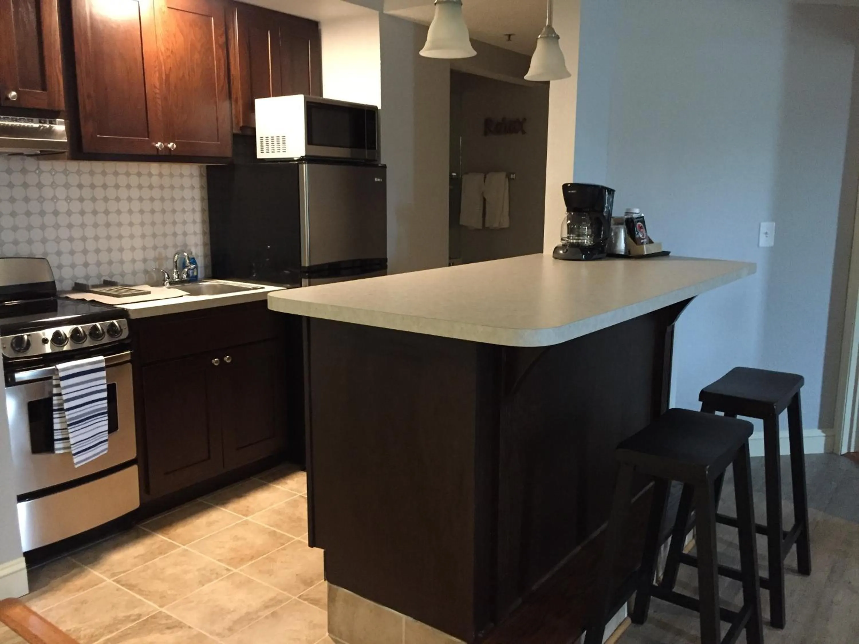 Kitchen or kitchenette in McCoy's Inn