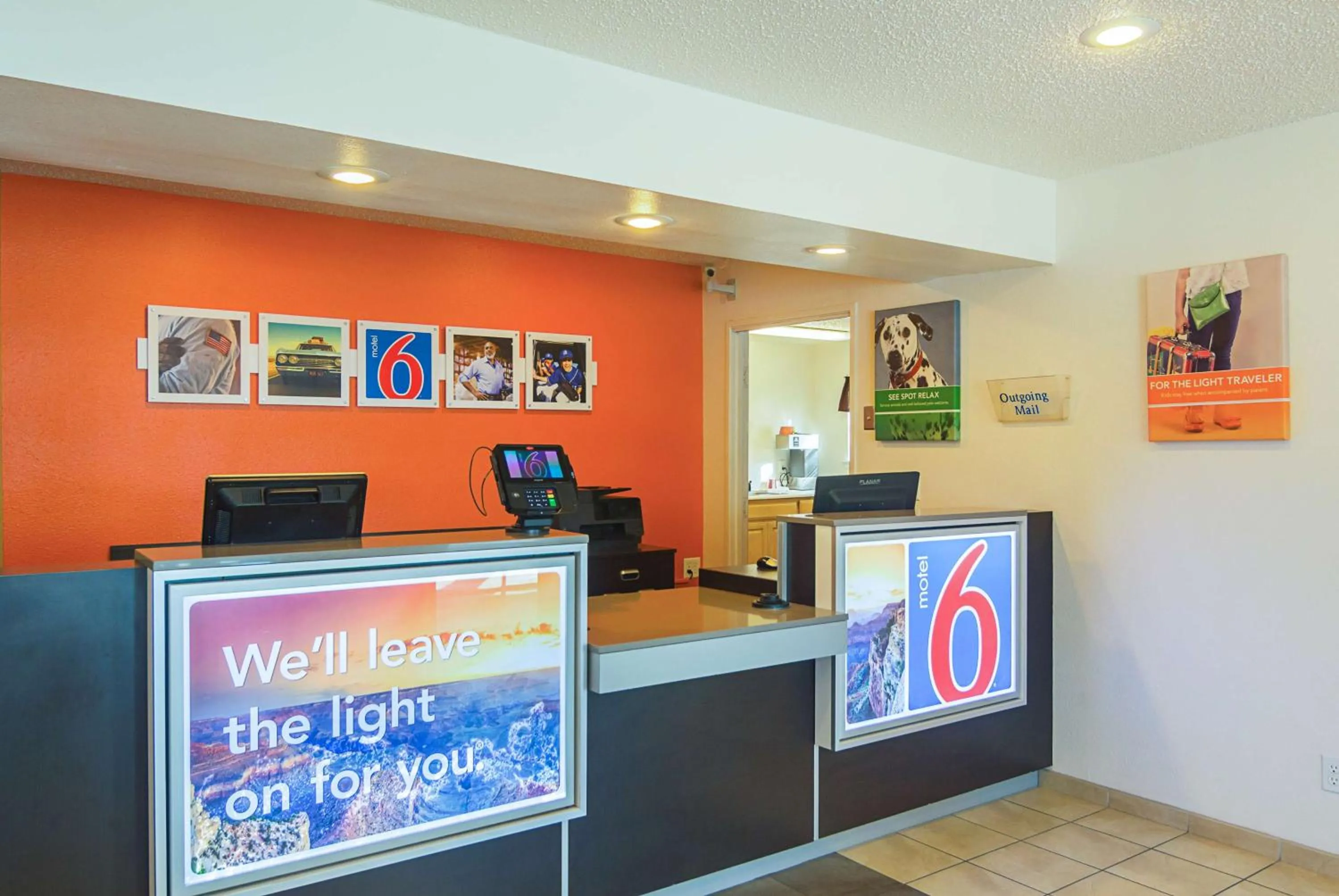Lobby or reception in Motel 6-Lawton, OK