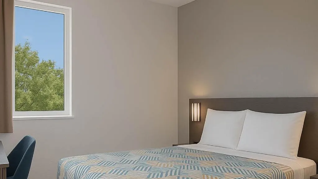 Bed in Motel 6-San Diego, CA - Downtown