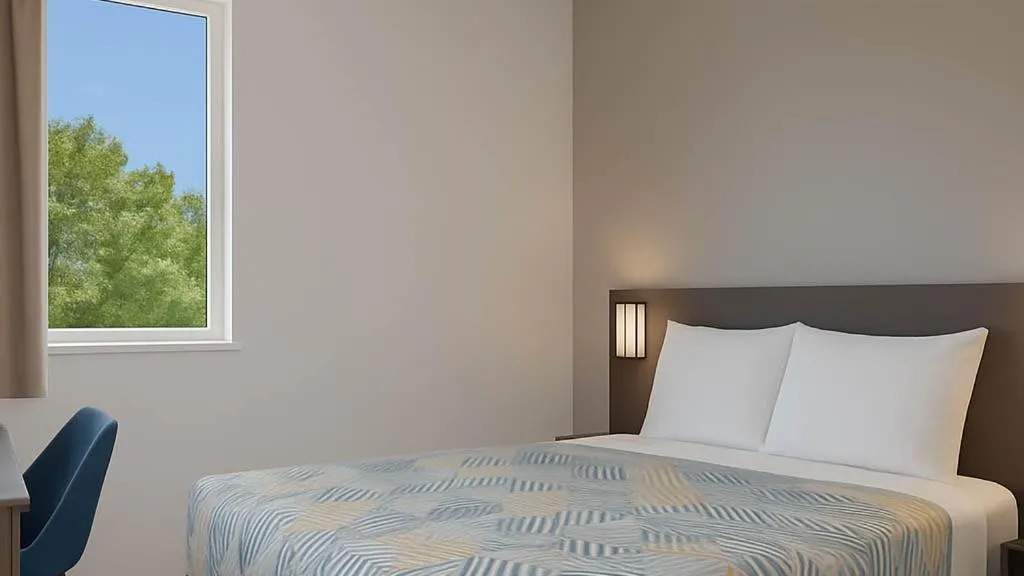 Bed in Motel 6-San Diego, CA - Downtown