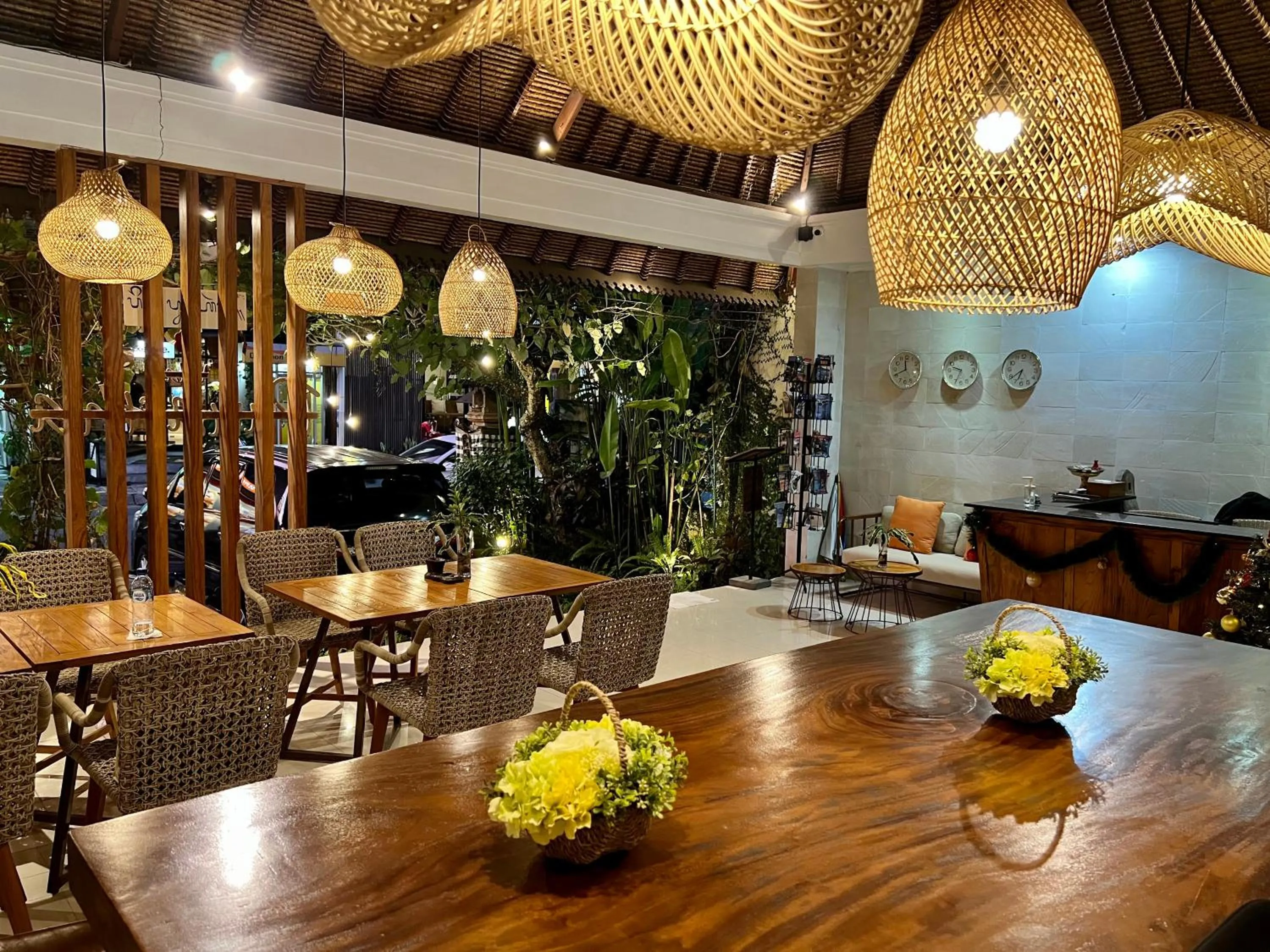Lobby or reception in Villa Puriartha Ubud