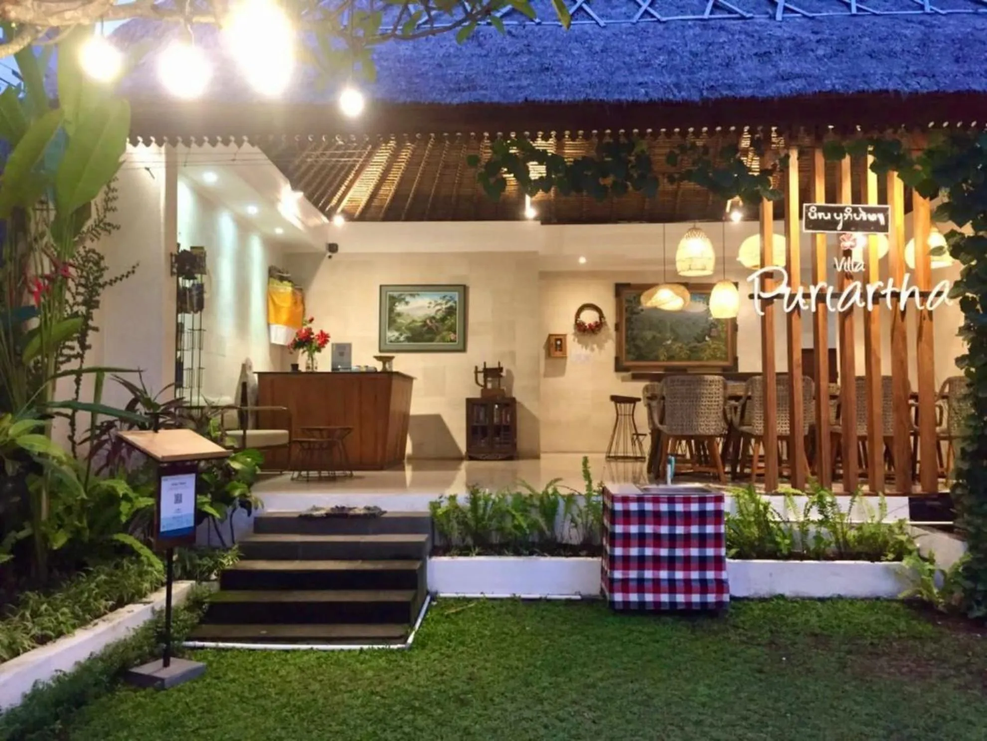 Property building in Villa Puriartha Ubud