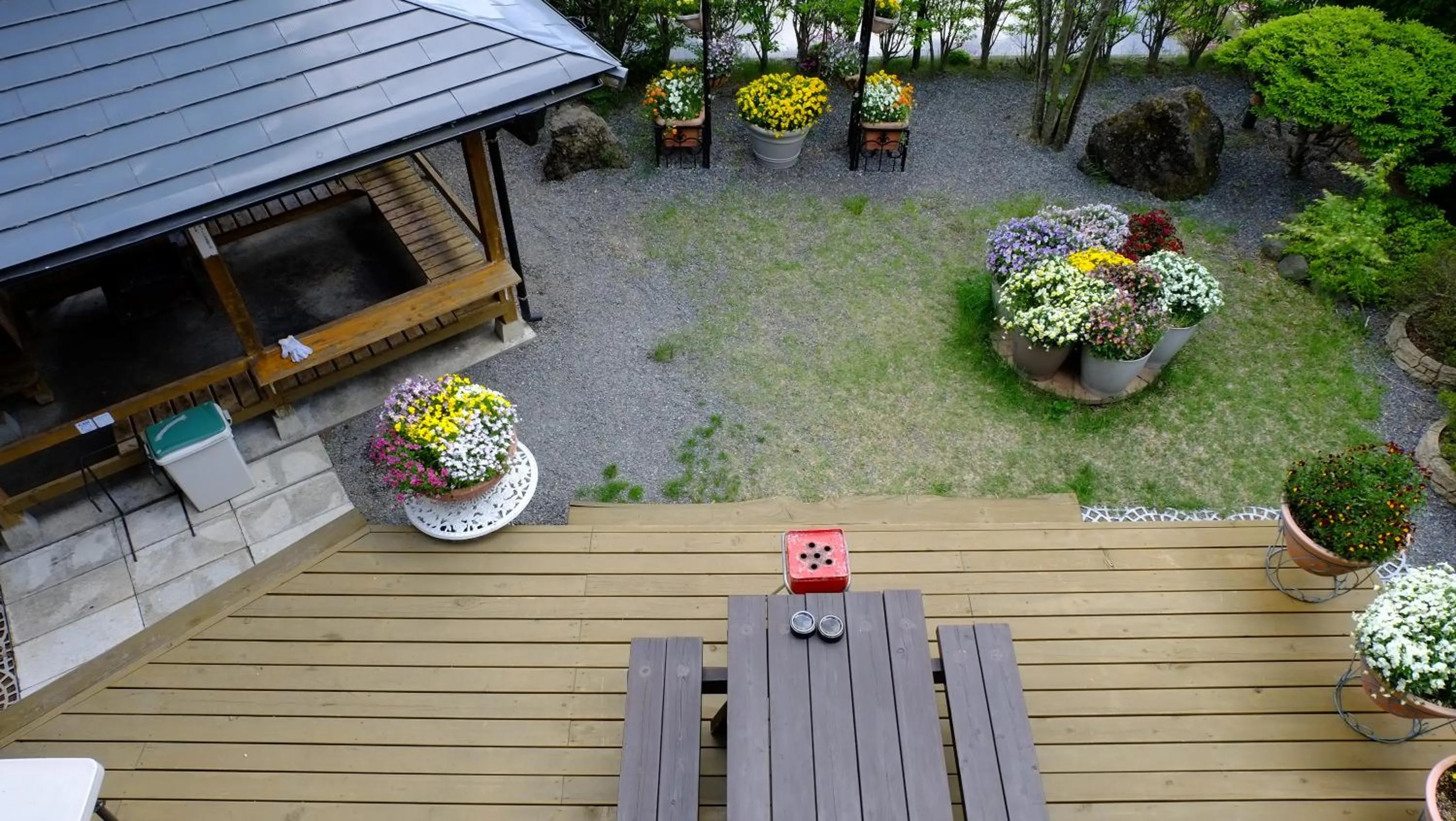 Patio in Ururun Kawaguchiko
