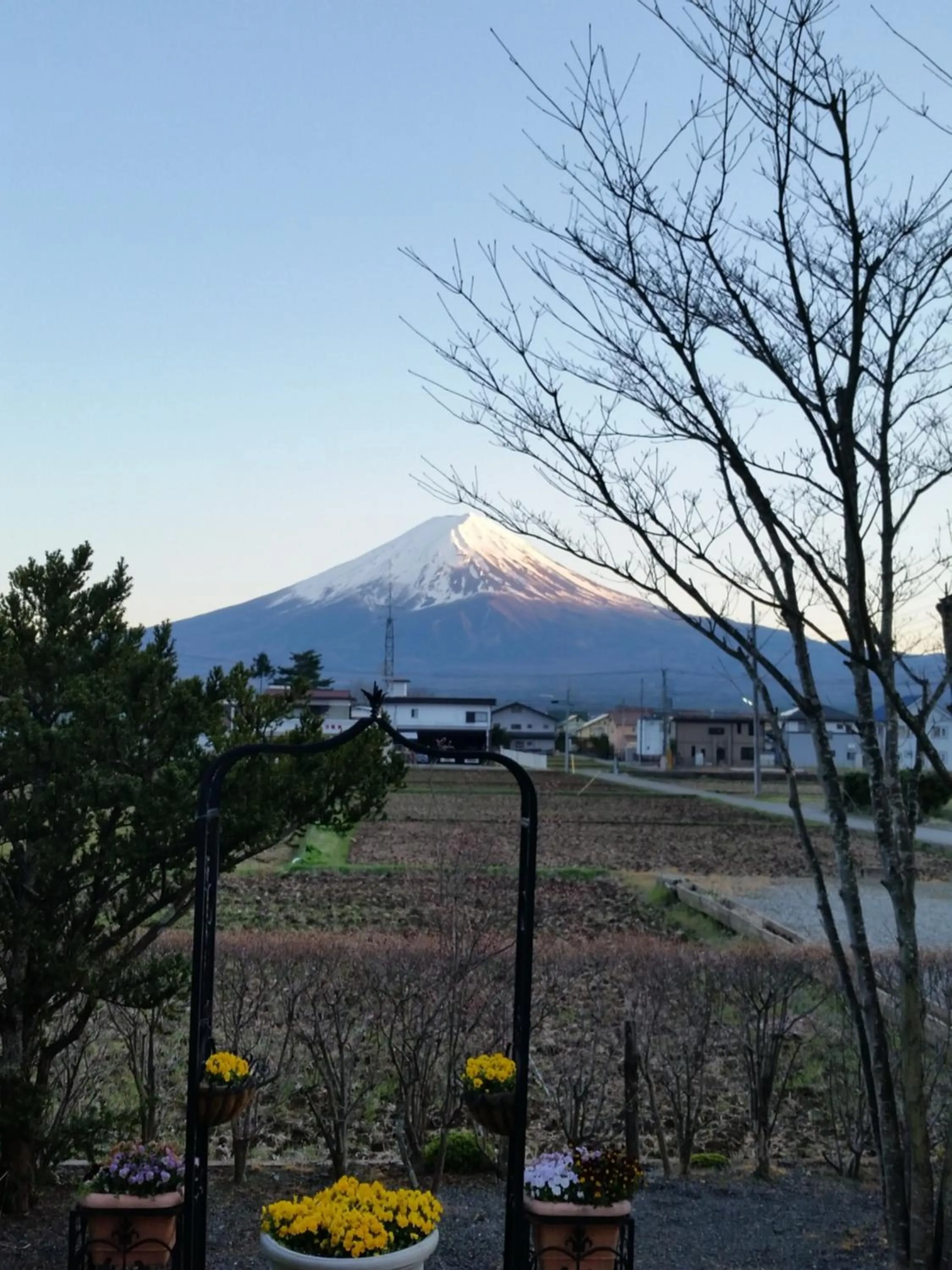 Mountain view in Ururun Kawaguchiko