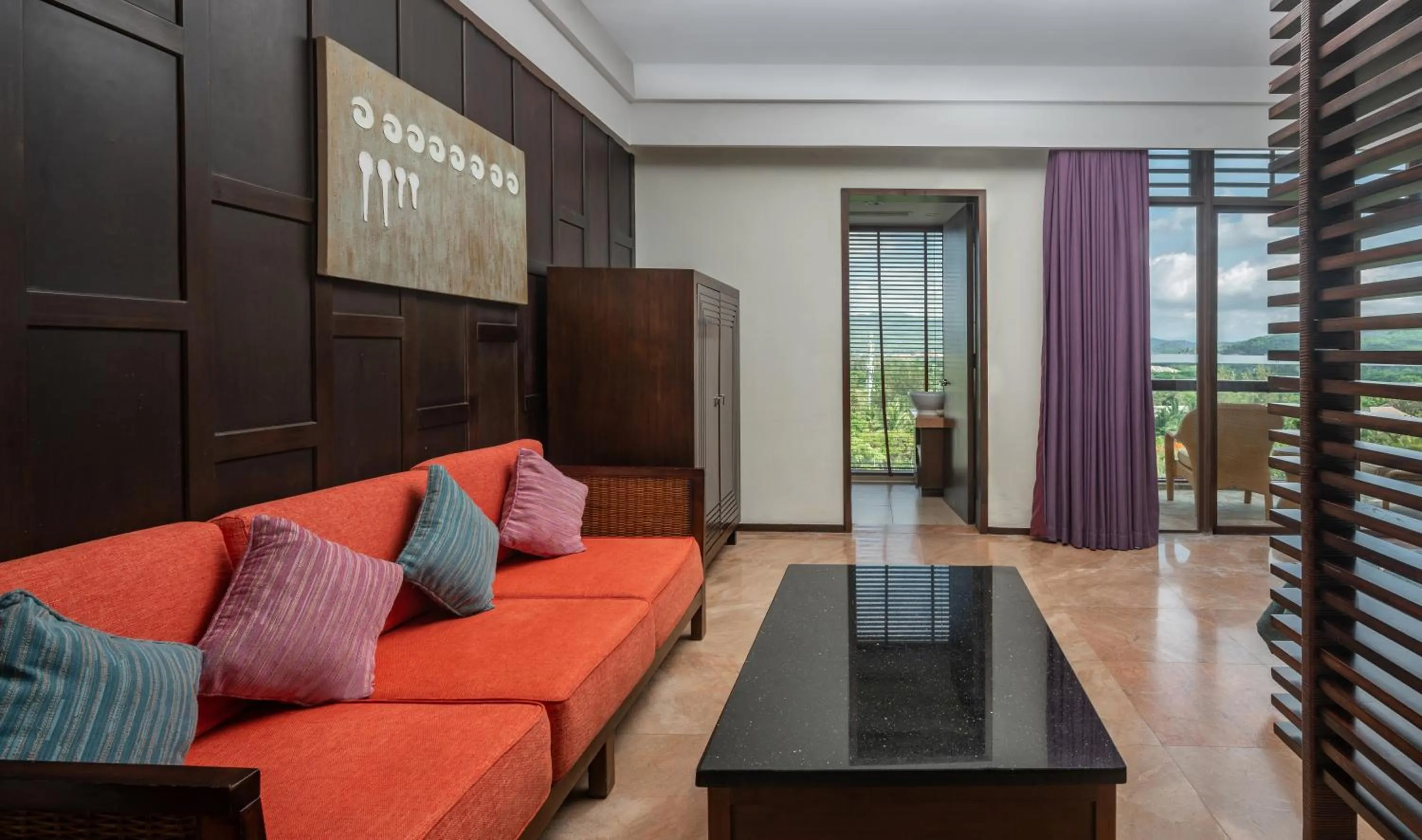 Living room in Yalong Bay Mangrove Tree Resort