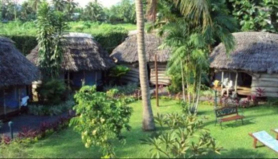 Facade/entrance in The Samoan Outrigger Hotel