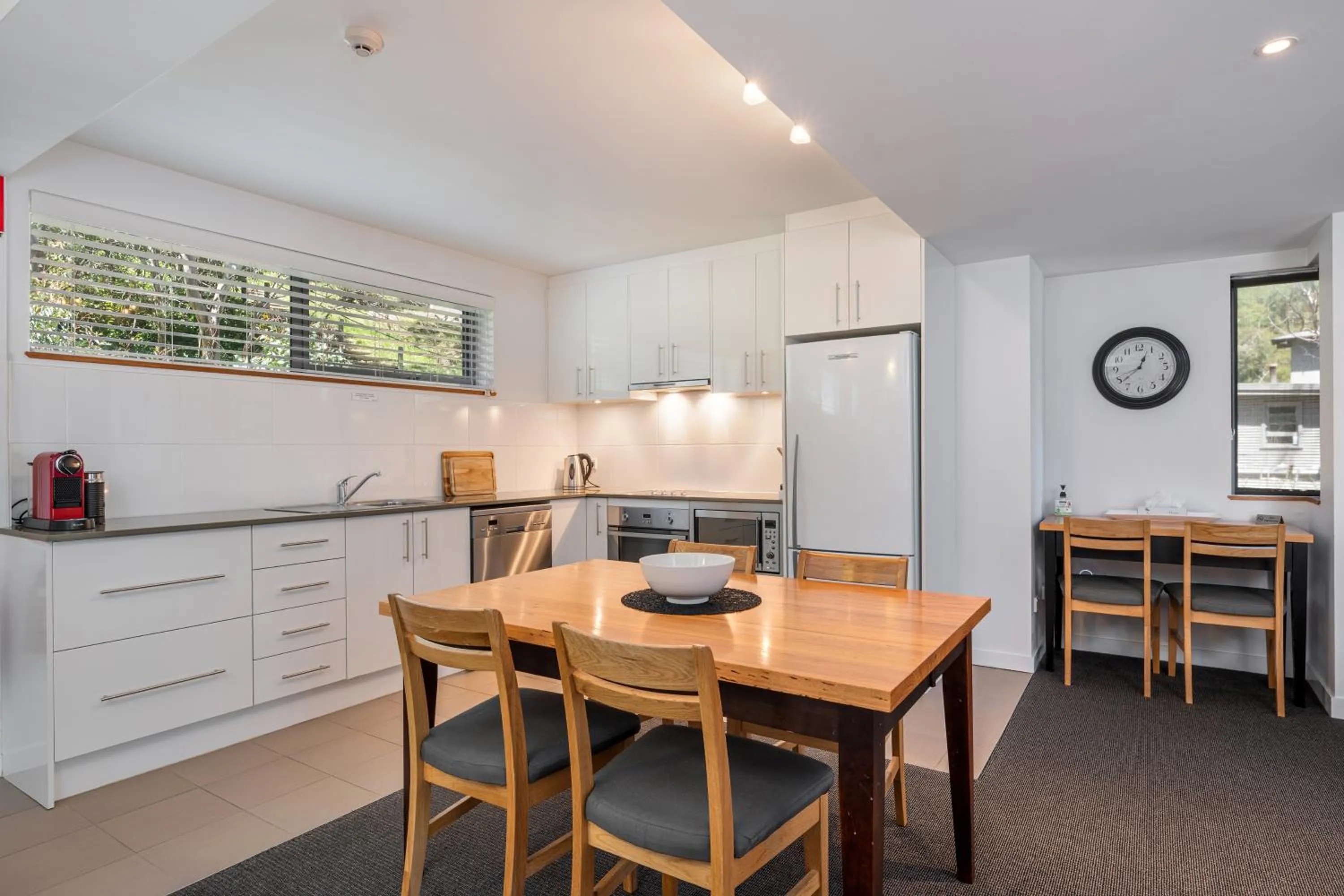 Dining area in Snowgoose Apartments