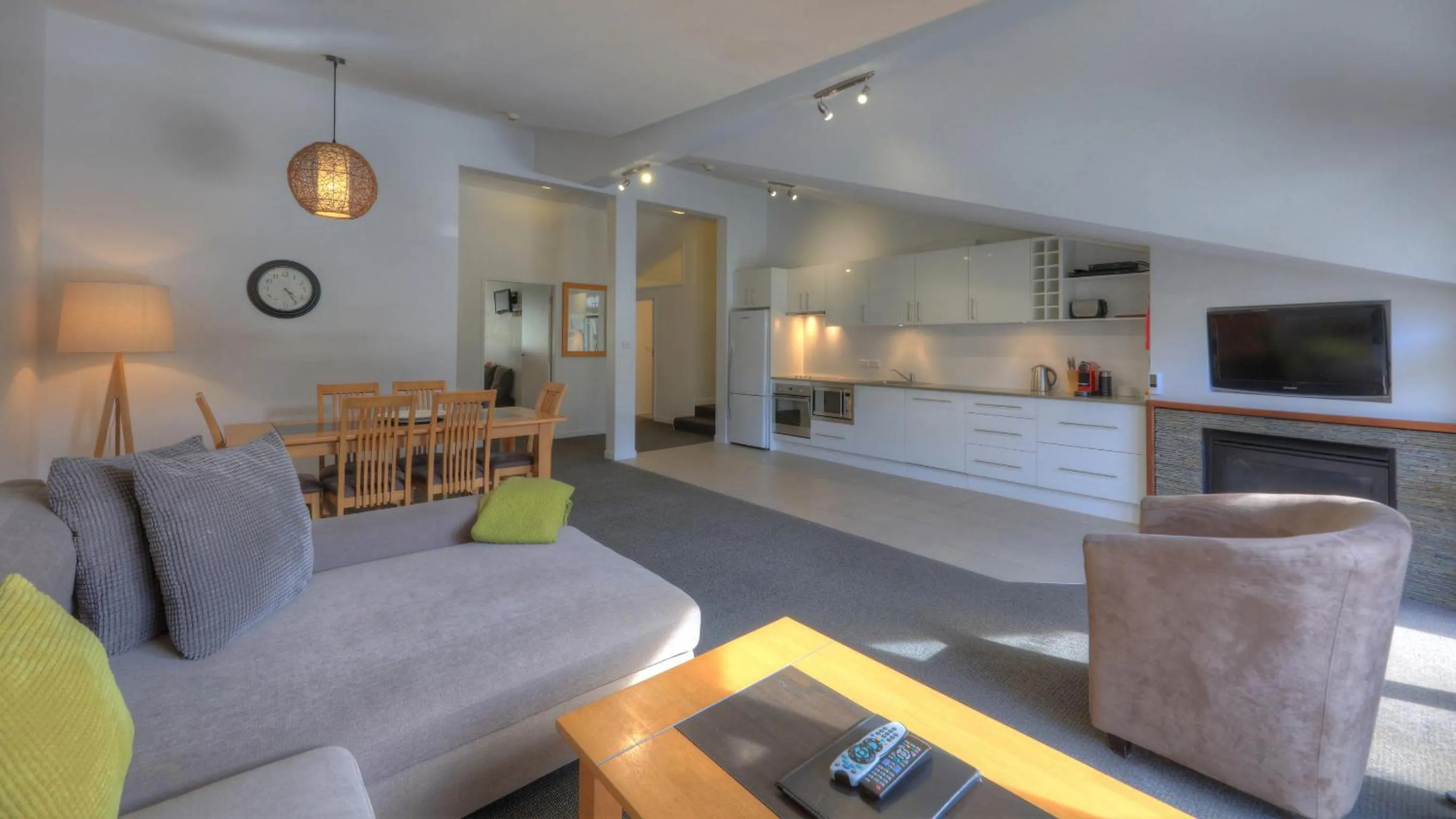 Living room in Snowgoose Apartments