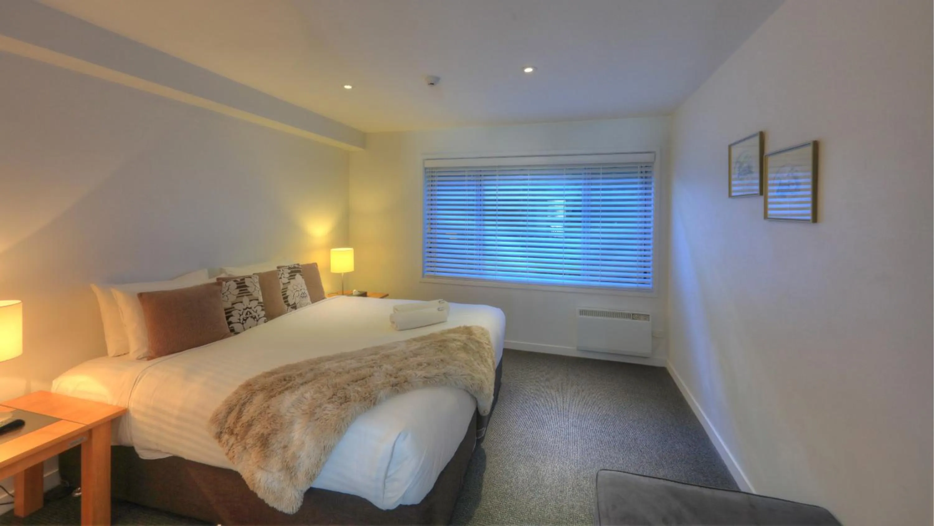 Bed in Snowgoose Apartments