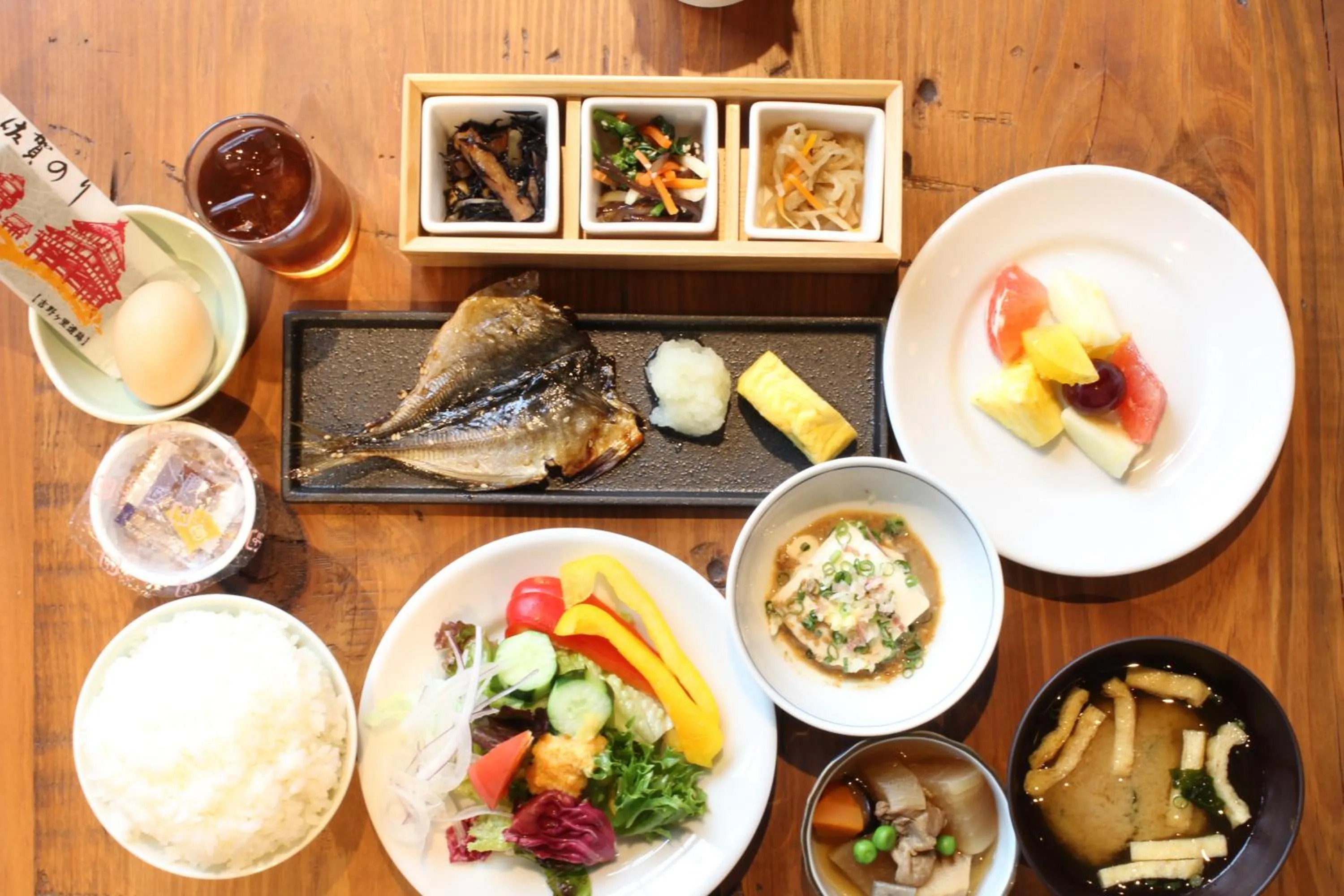 Breakfast in APA Hotel Sagaeki Minamiguchi