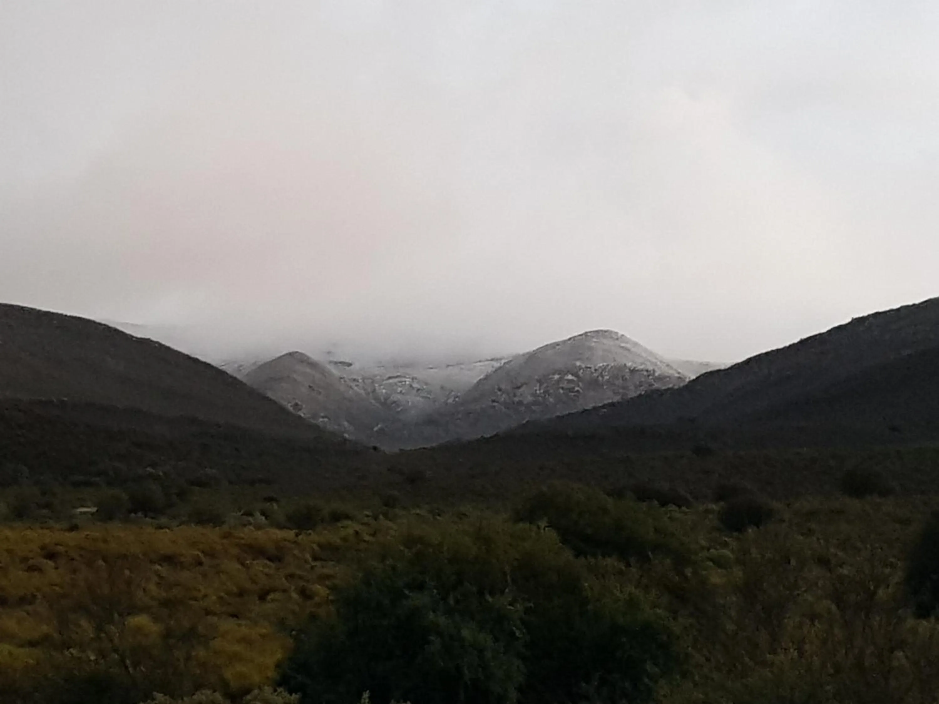 Winter in African Game Lodge