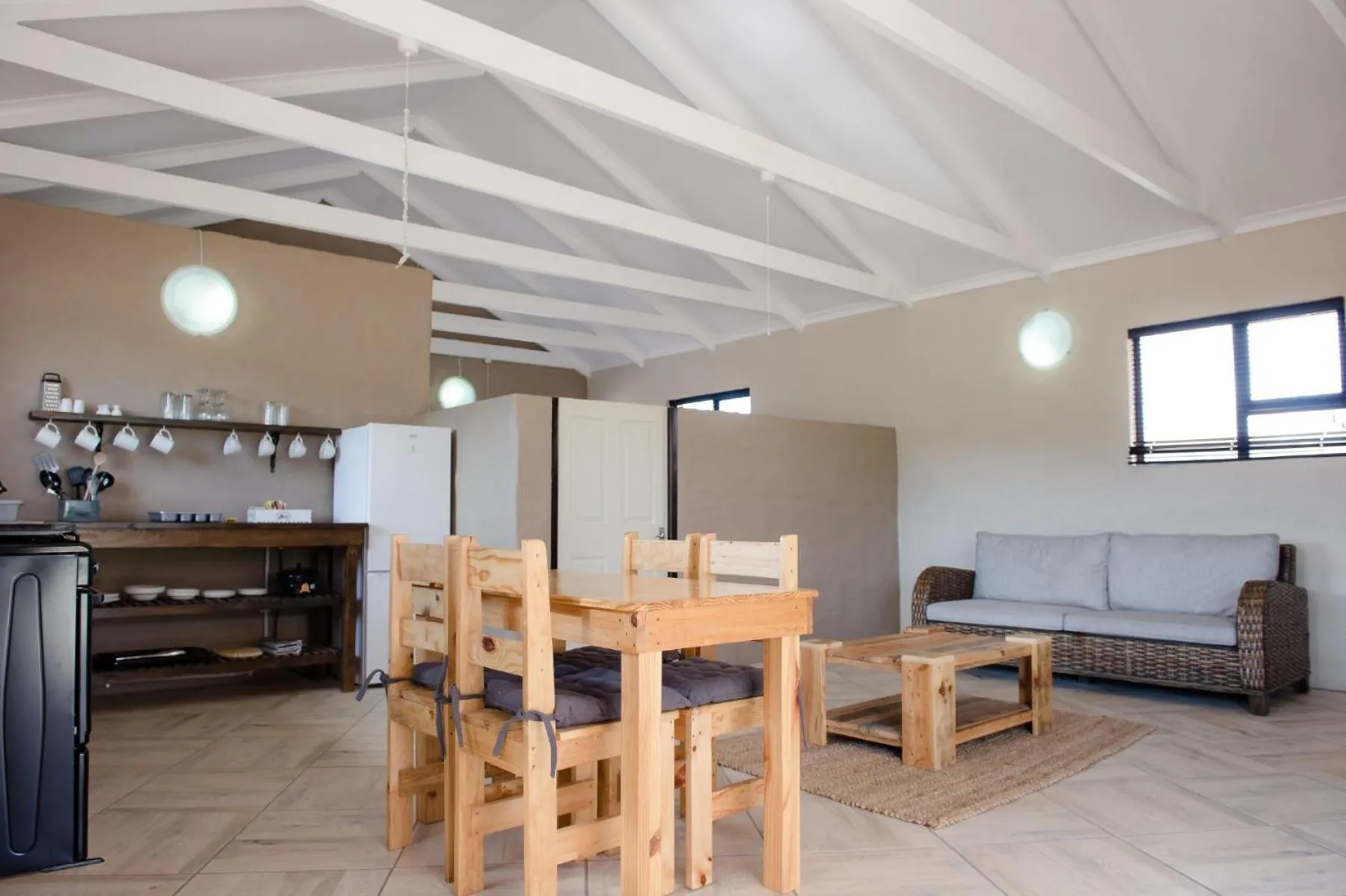 Seating area in African Game Lodge