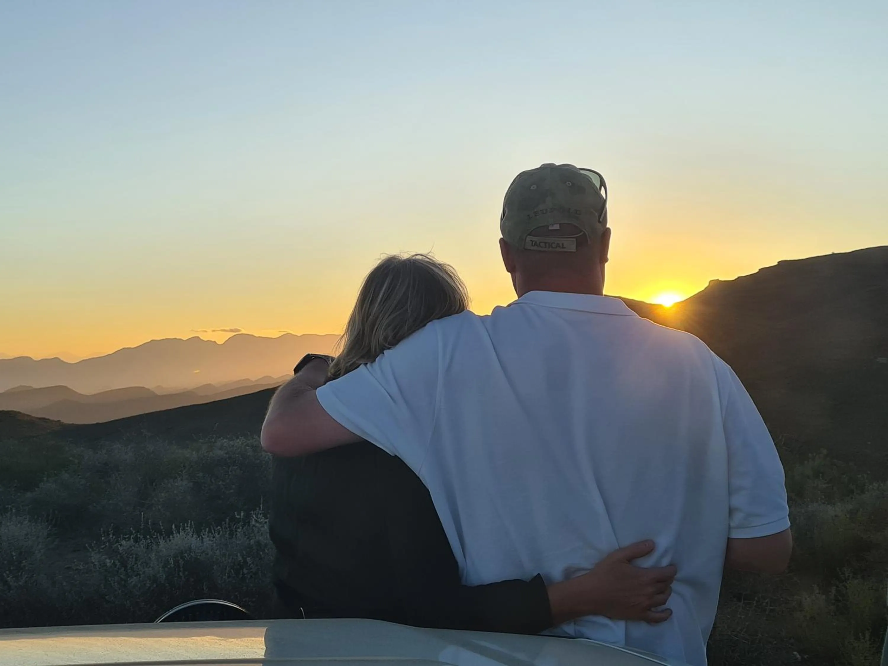 Mountain view in African Game Lodge